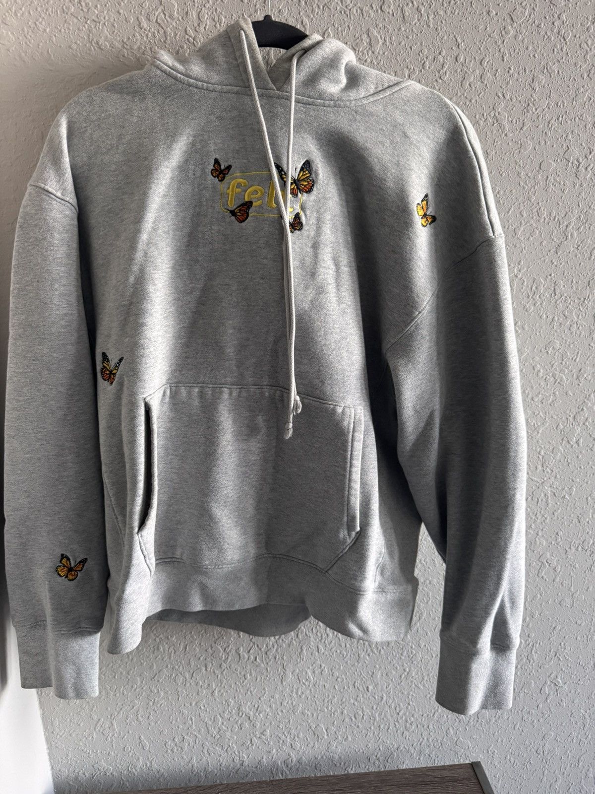 FELT FELT BUTTERFLY FLEECE HOODIE GREY Size US M / EU 48-50 / 2 - 1 Thumbnail