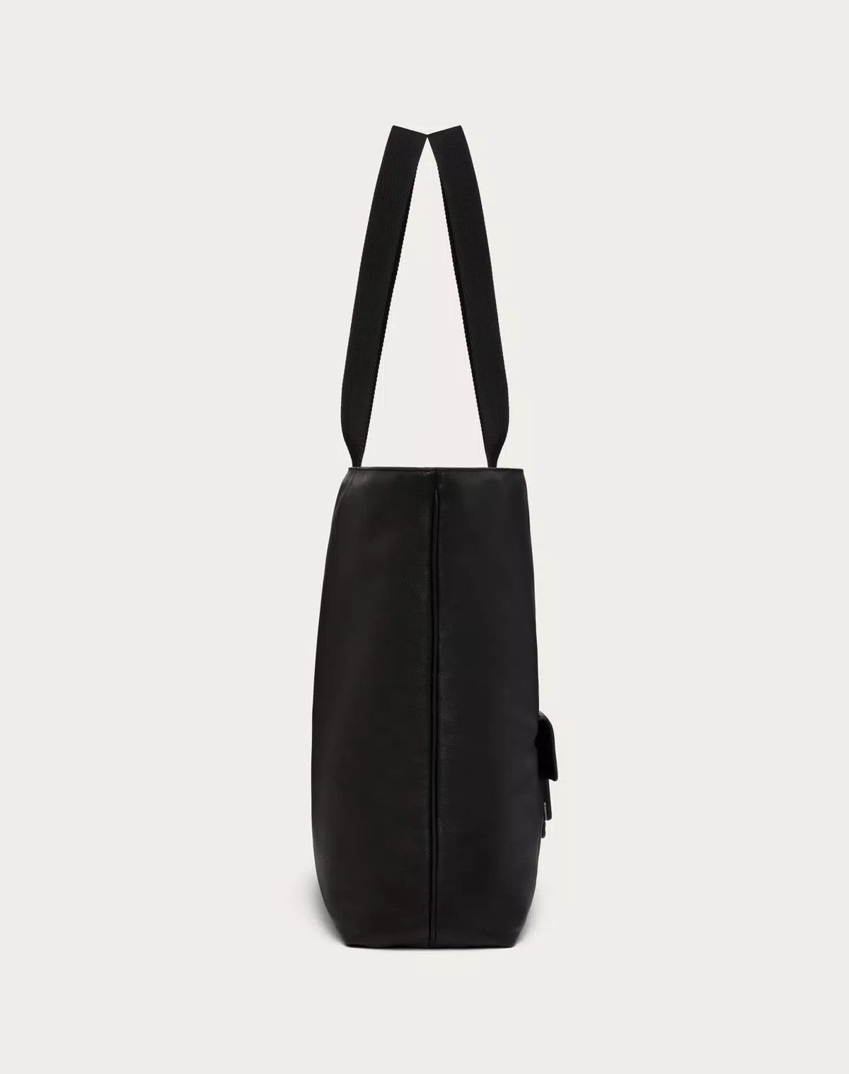 Valentino oc11z0725 Size: OS/Nappa Leather Shopper in Black Size ONE SIZE - 4 Thumbnail