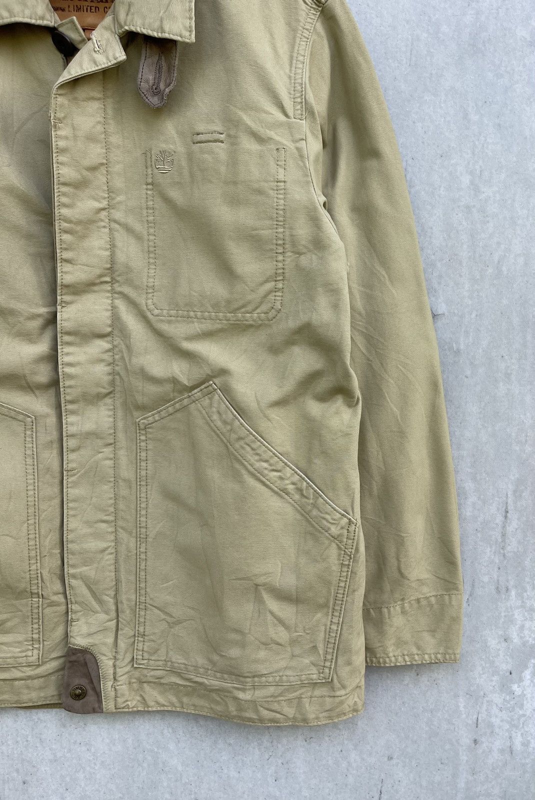 Timberland 🔥Vintage 90's Timberland Men's Canvas Chore Jacket Size US M / EU 48-50 / 2 - 4 Thumbnail