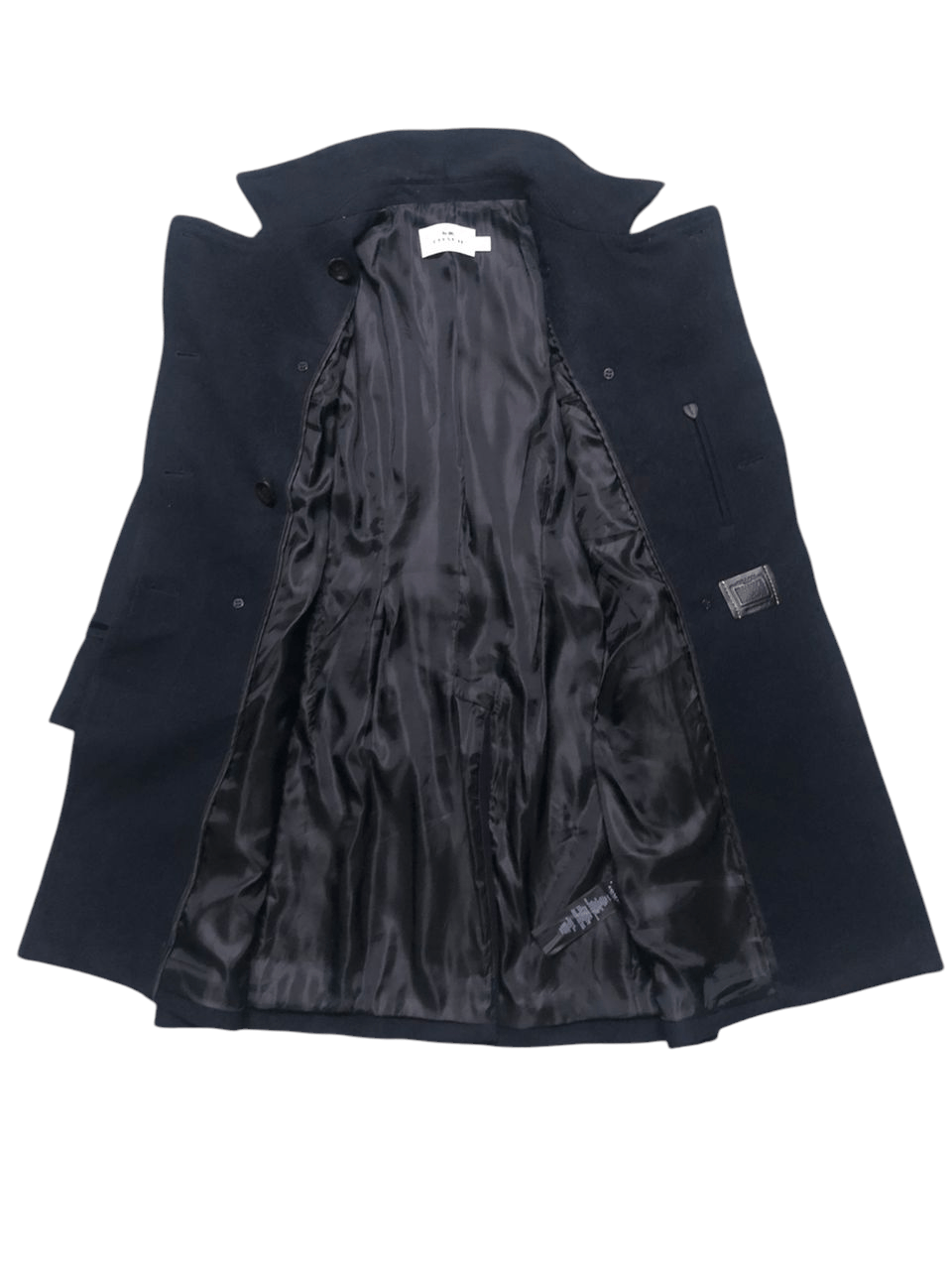 Coach Coach Wool Coat Navy Blue Double Breasted Size S / US 4 / IT 40 - 3 Thumbnail