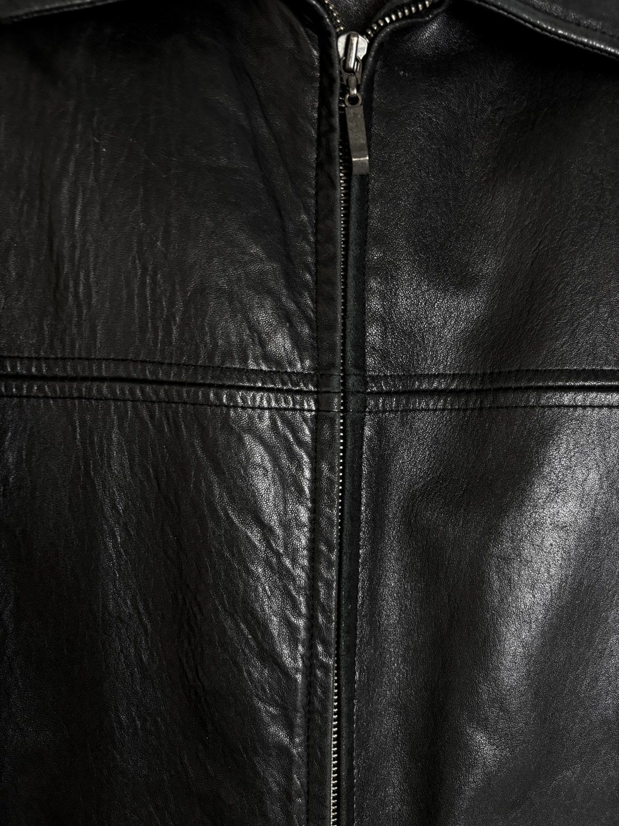 Roundtree & Yorke Roundtree & Yorke Lambskin Leather Jacket Size US XL / EU 56 / 4 - 12 Thumbnail