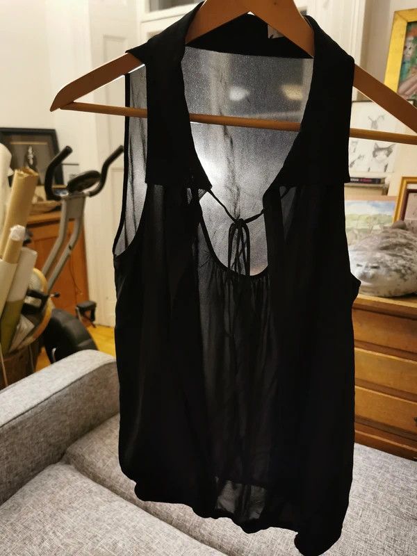 Robert Rodriguez Robert Rodriguez silk sheer top XXS / 4 Size XXS / US 00 / IT 34 - 1 Thumbnail