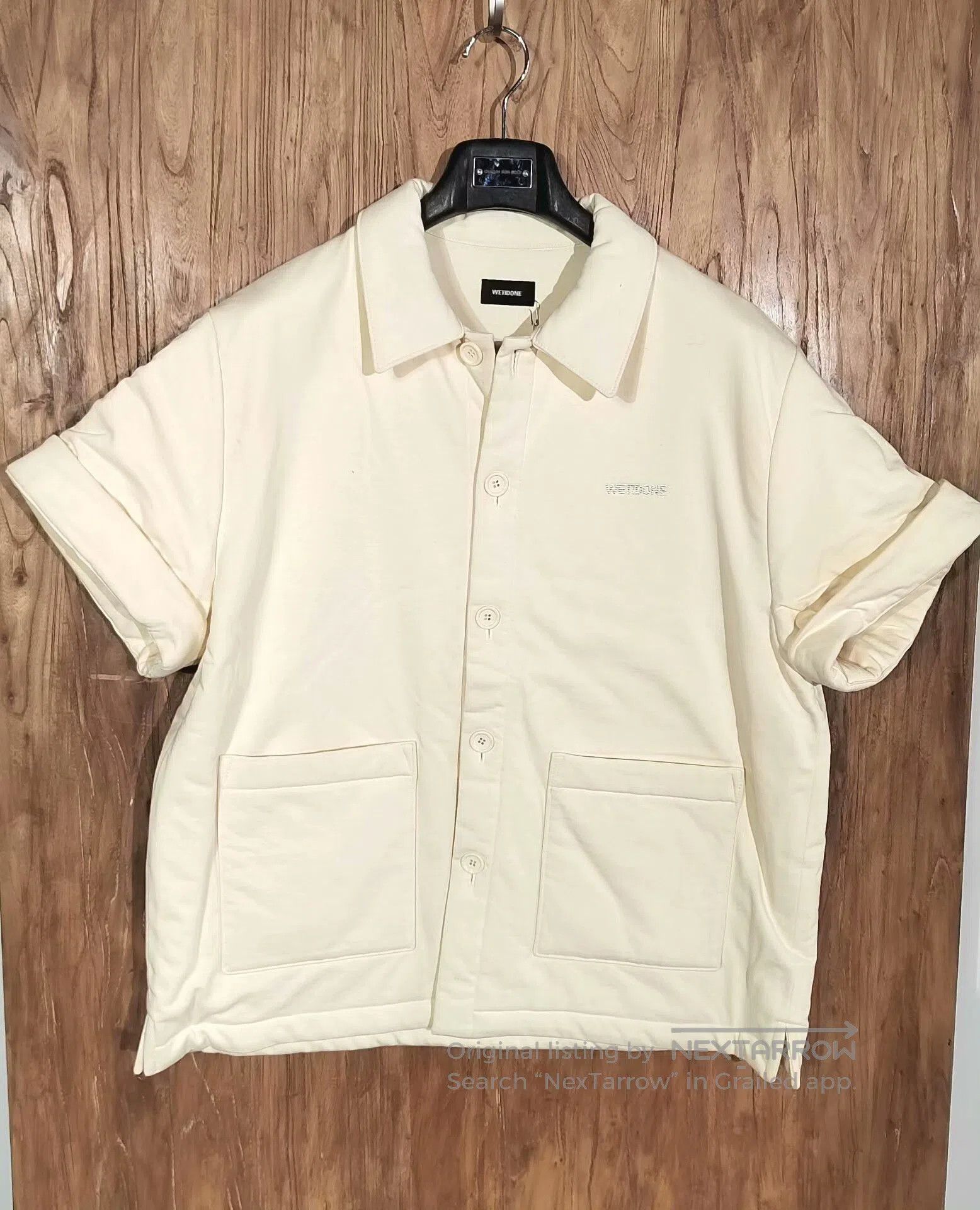 WE11DONE Thick Short Sleeve Jacket.