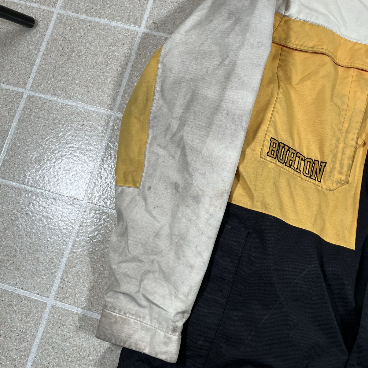Burton Burton Dryride Snowboard Ski Jacket Size Mens Large Yellow Size US L / EU 52-54 / 3 - 2 Thumbnail