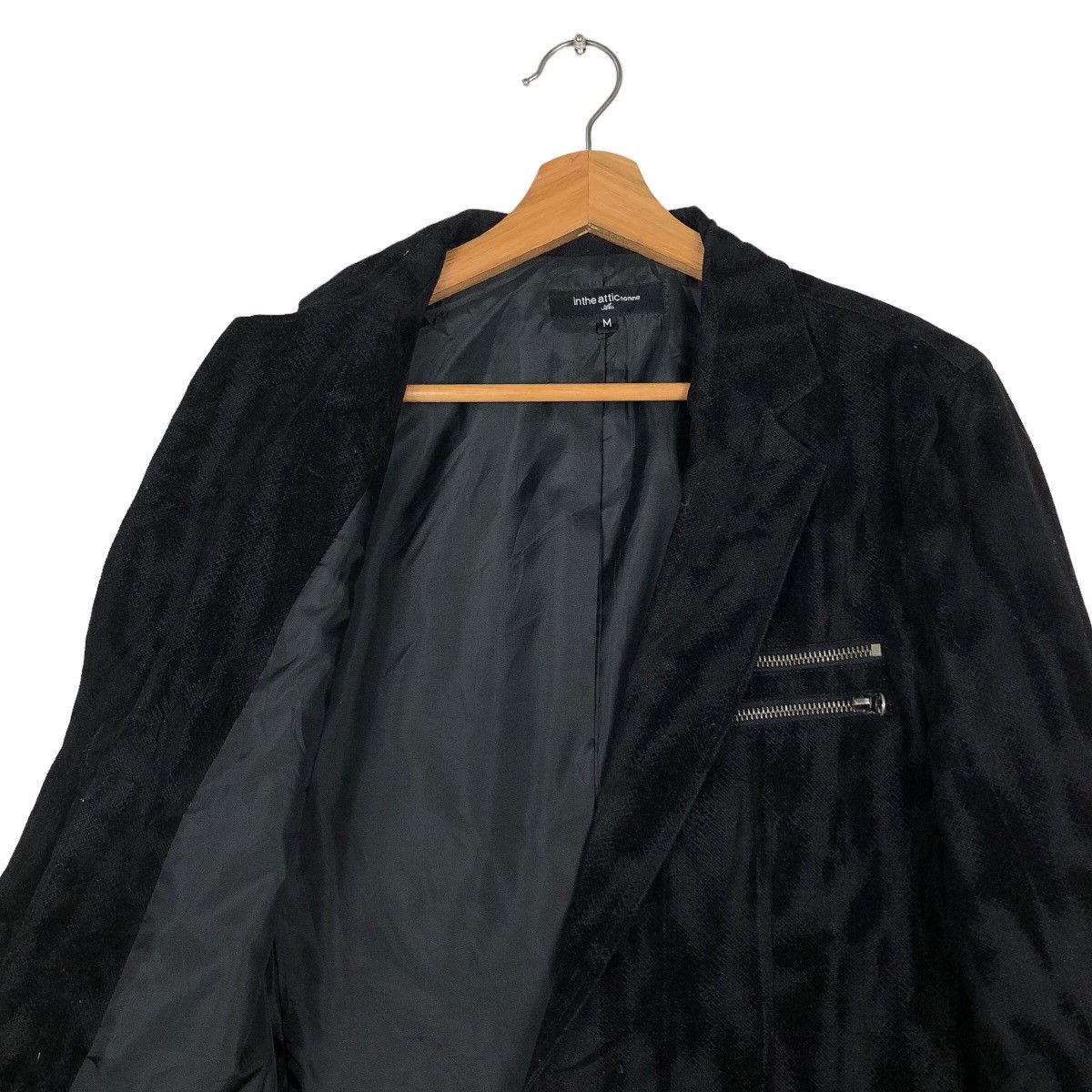 If Six Was Nine Biker Bondage Punk Design Jacket In The Attic Double Pocket Size US M / EU 48-50 / 2 - 12 Thumbnail