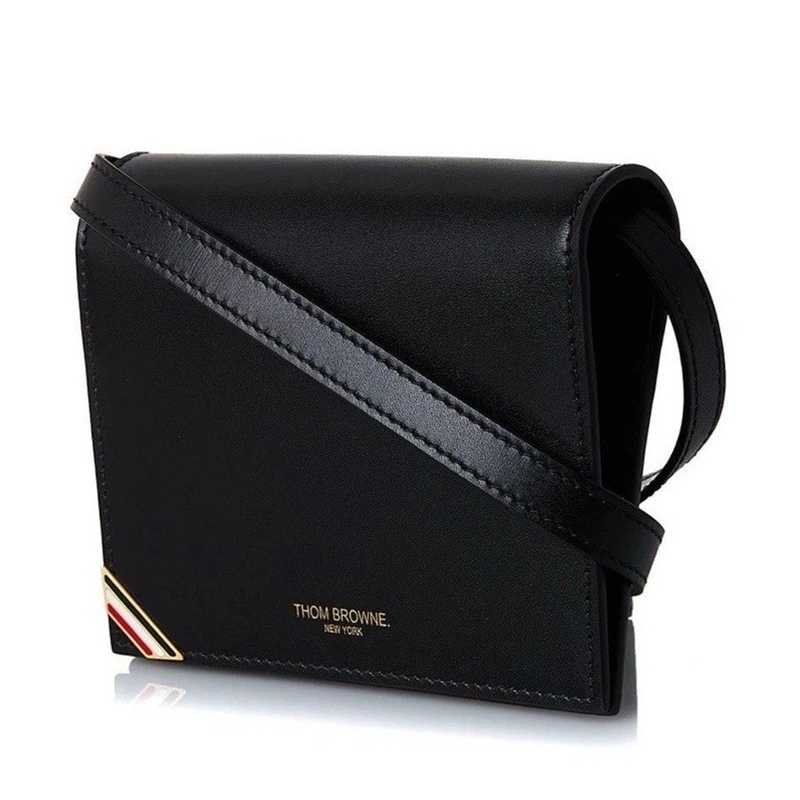 Thom Browne NWT Thom Browne Leather Strap Wallet Crossbody Mini Bag Size ONE SIZE - 2 Thumbnail