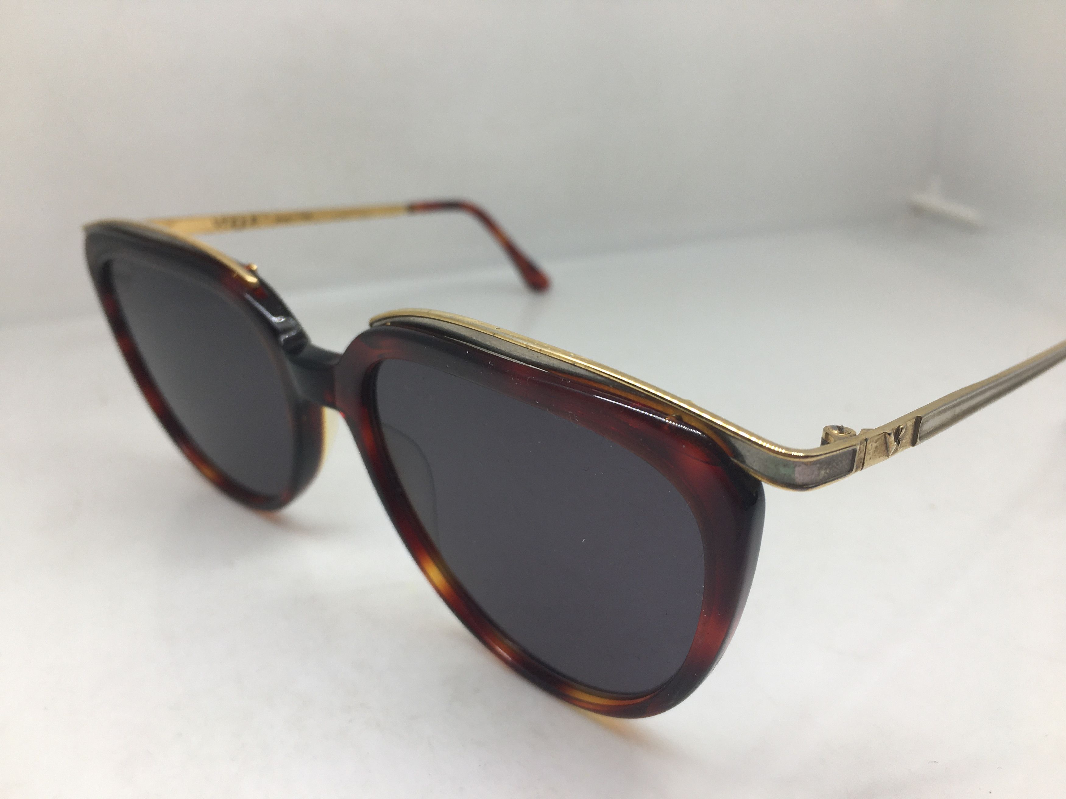 Vogue Vintage Vogue Ilary Tortoise Sunglasses Frame Italy Size ONE SIZE - 3 Thumbnail