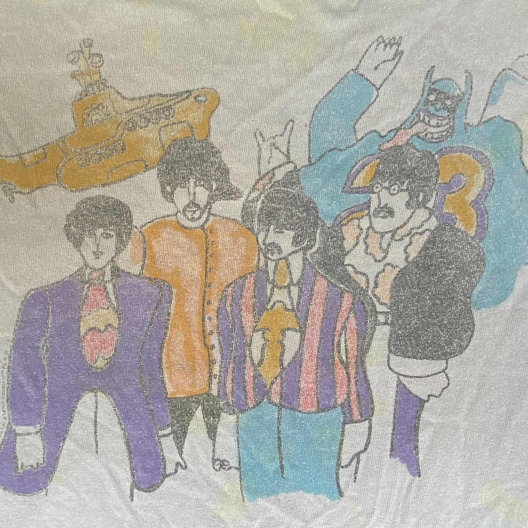 Band Tees Vintage Y2K The Beatles Shirt Gray 60s Hippie Rock Band Tee Size US M / EU 48-50 / 2 - 3 Thumbnail