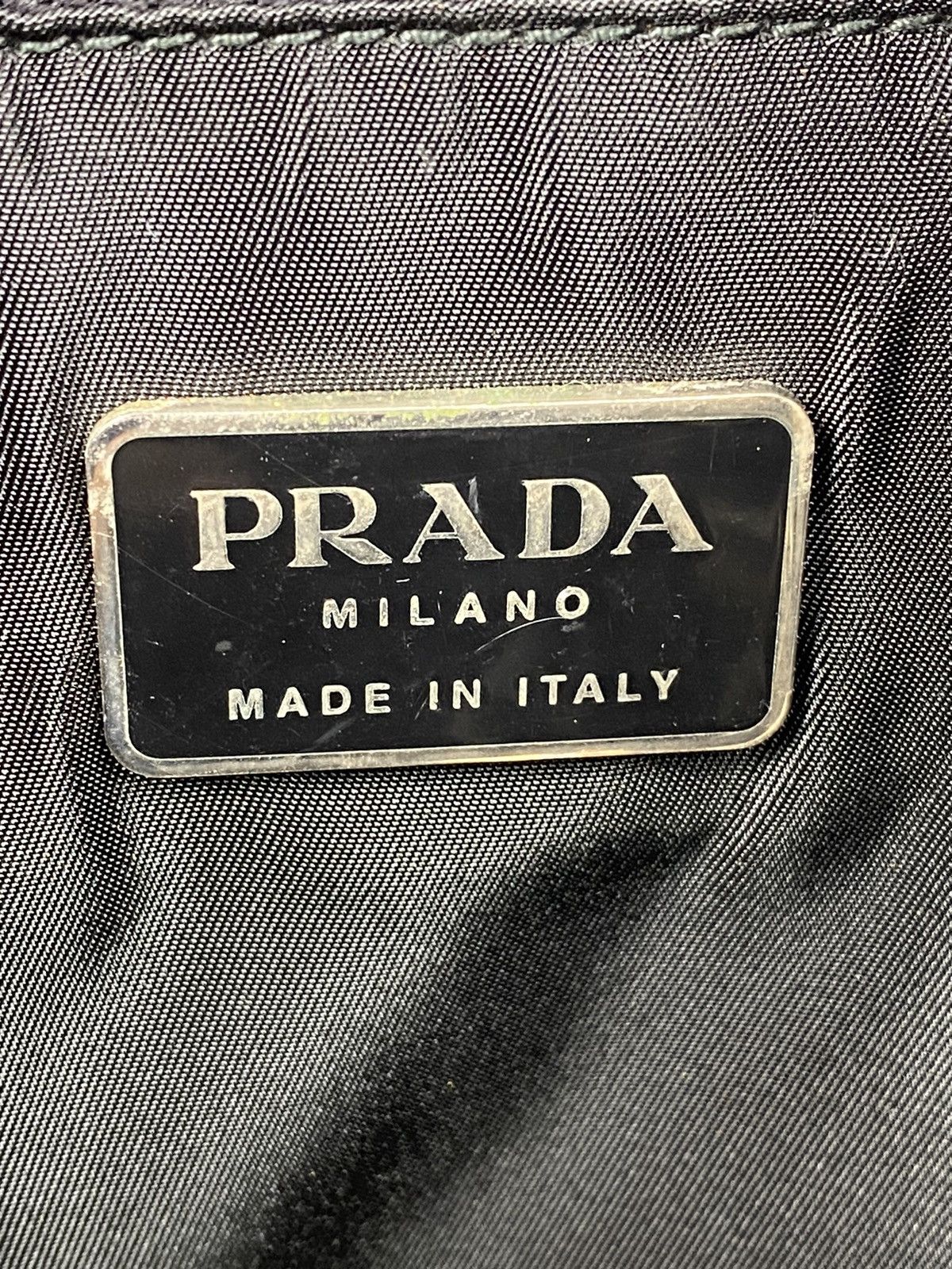 Prada Prada Tessuto Beauty Nylon Clutch Bag Size ONE SIZE - 9 Thumbnail