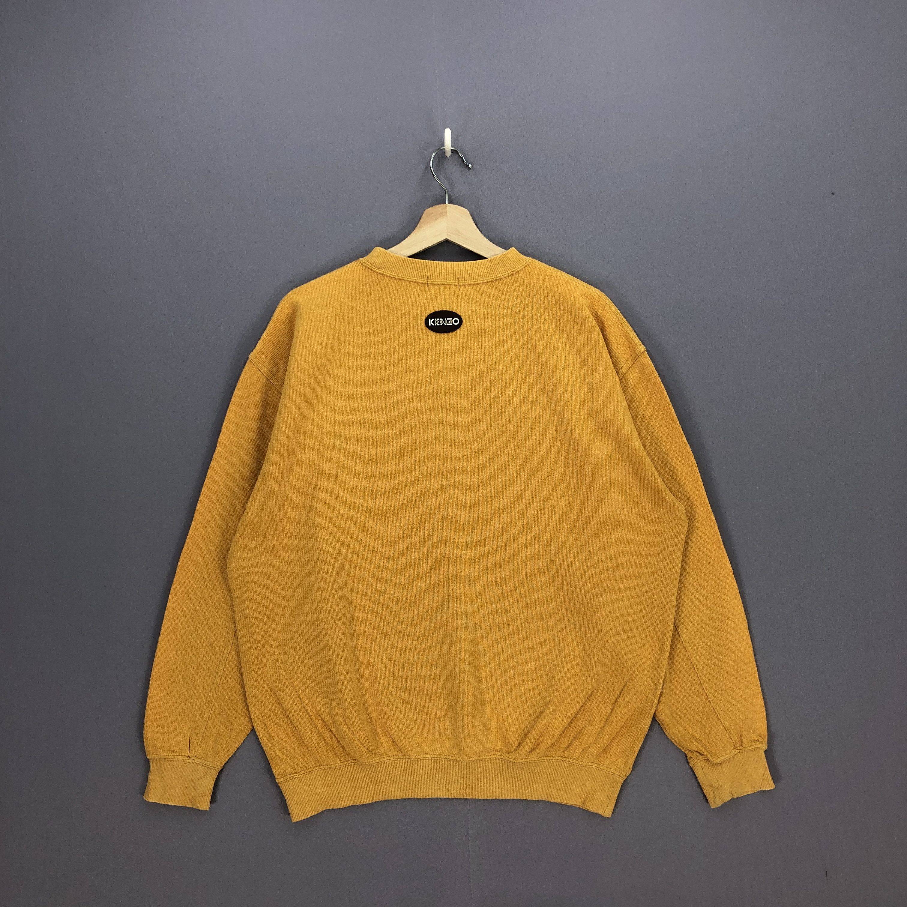 Kenzo × Vintage Vintage Kenzo Sweatshirt Embroidery Kenzo Sweater Jumper Size US M / EU 48-50 / 2 - 2 Thumbnail