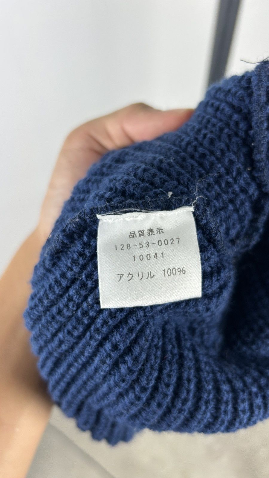 SHIPS × Ships Jet Blue Ships Jet Blue - USN Beanie Size ONE SIZE - 5 Thumbnail