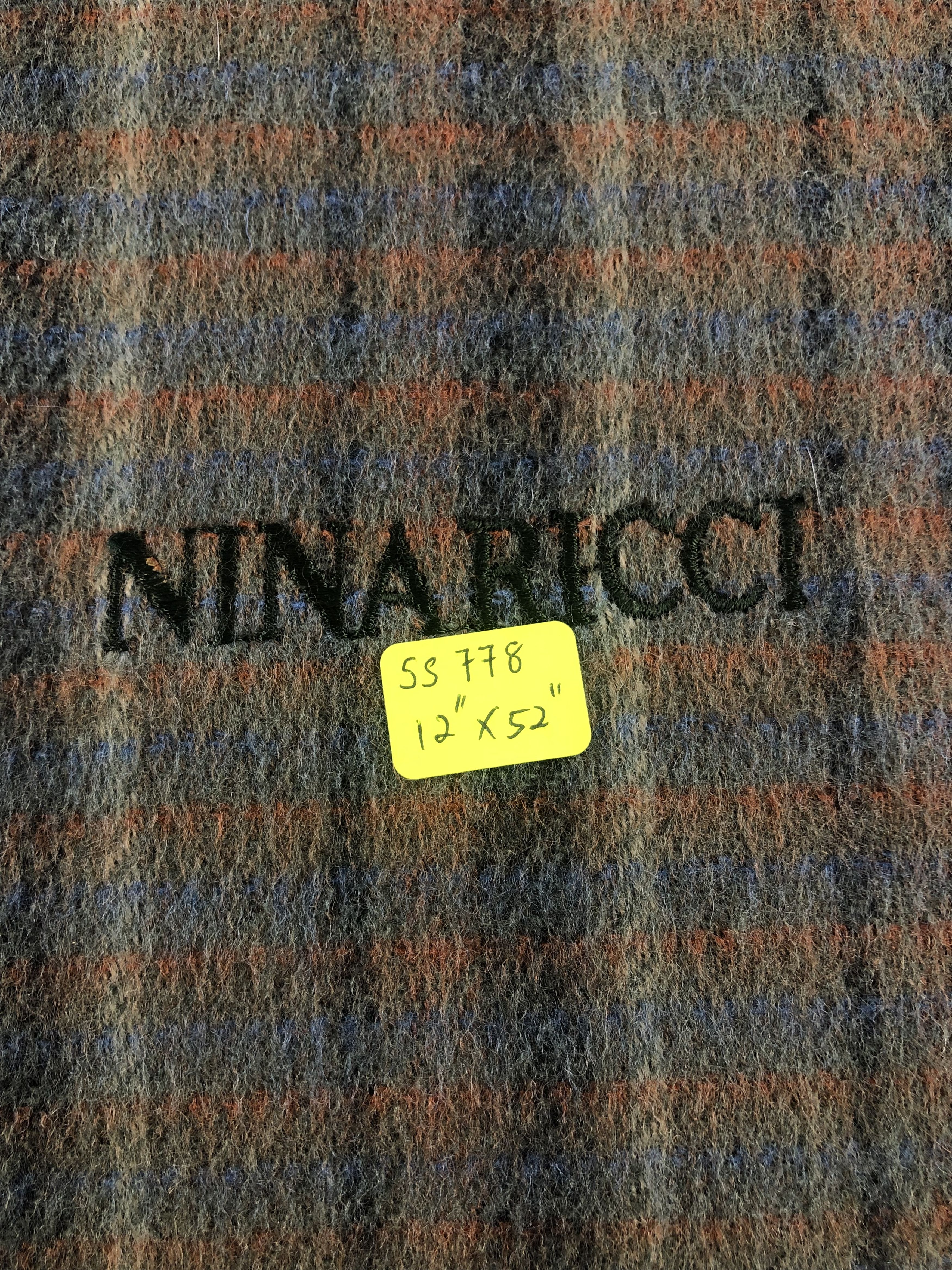 Nina Ricci × Vintage Nina Ricci Scarf / Muffler / Neckwear Size ONE SIZE - 4 Thumbnail