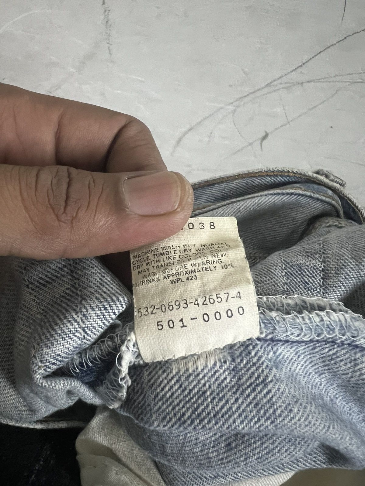 Japanese Brand KURT COBAIN‼️VINTAGE LEVIS 501 DISTRESSED DENIM PANT Size US 35 - 13 Thumbnail
