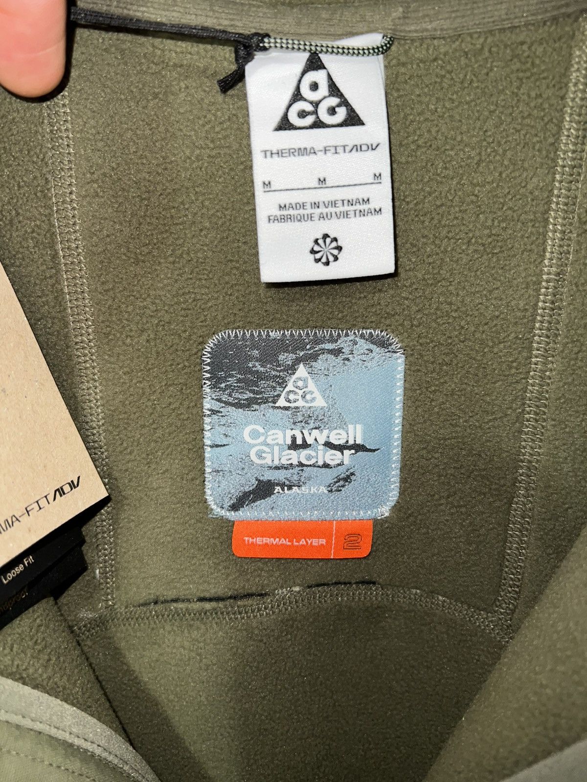 Nike ACG Nike ACG “Canwell Glacier” therma-fit windproof Jacket Size US M / EU 48-50 / 2 - 4 Thumbnail