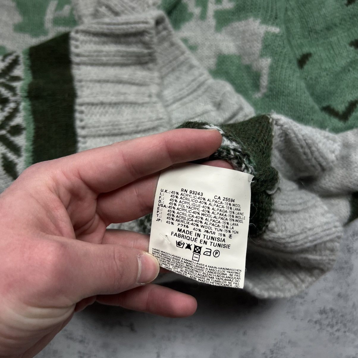 Diesel 00s Diesel Alpaca Wool Vintage Knit Button Up Sweater Size US L / EU 52-54 / 3 - 9 Thumbnail