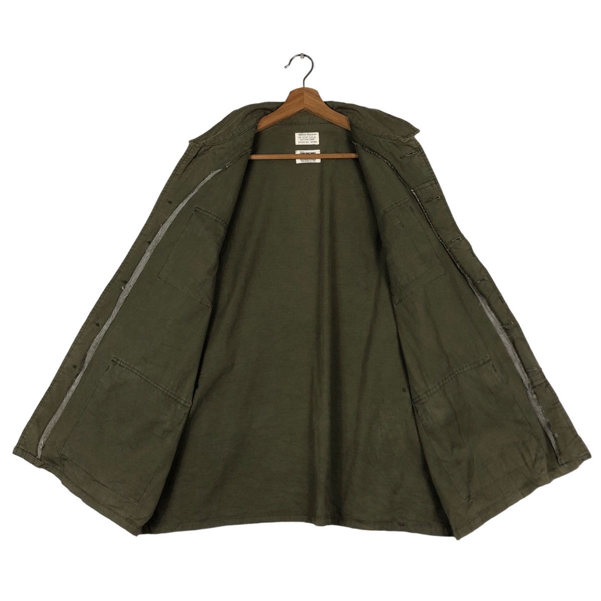 Toyo Enterprises Vintage Caego Jacket Military Rip Stop Poplin Multi Pockets Size US M / EU 48-50 / 2 - 13 Thumbnail