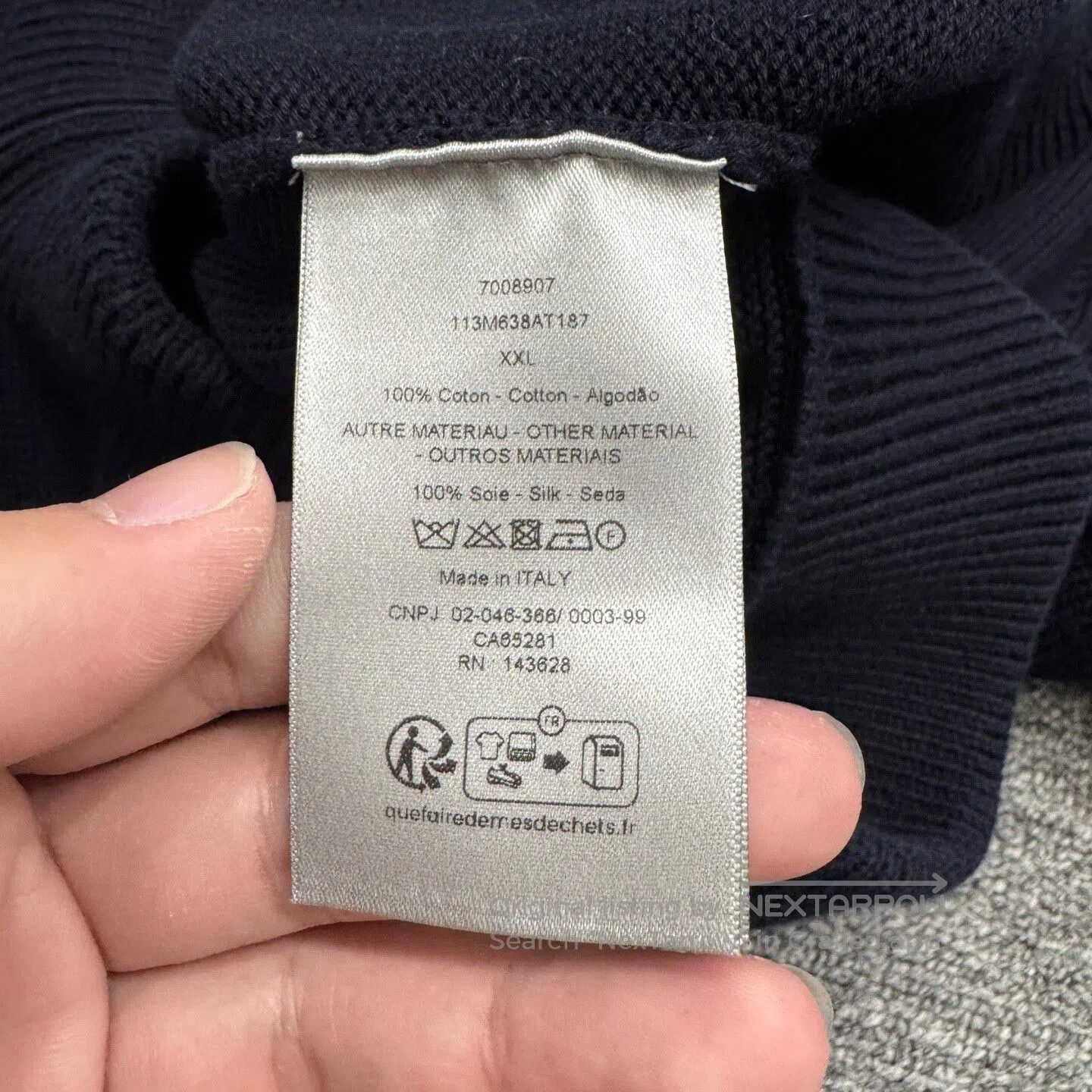 Dior Dior Old-fashioned sweater for the arms| Size US XXL / EU 58 / 5 - 4 Thumbnail