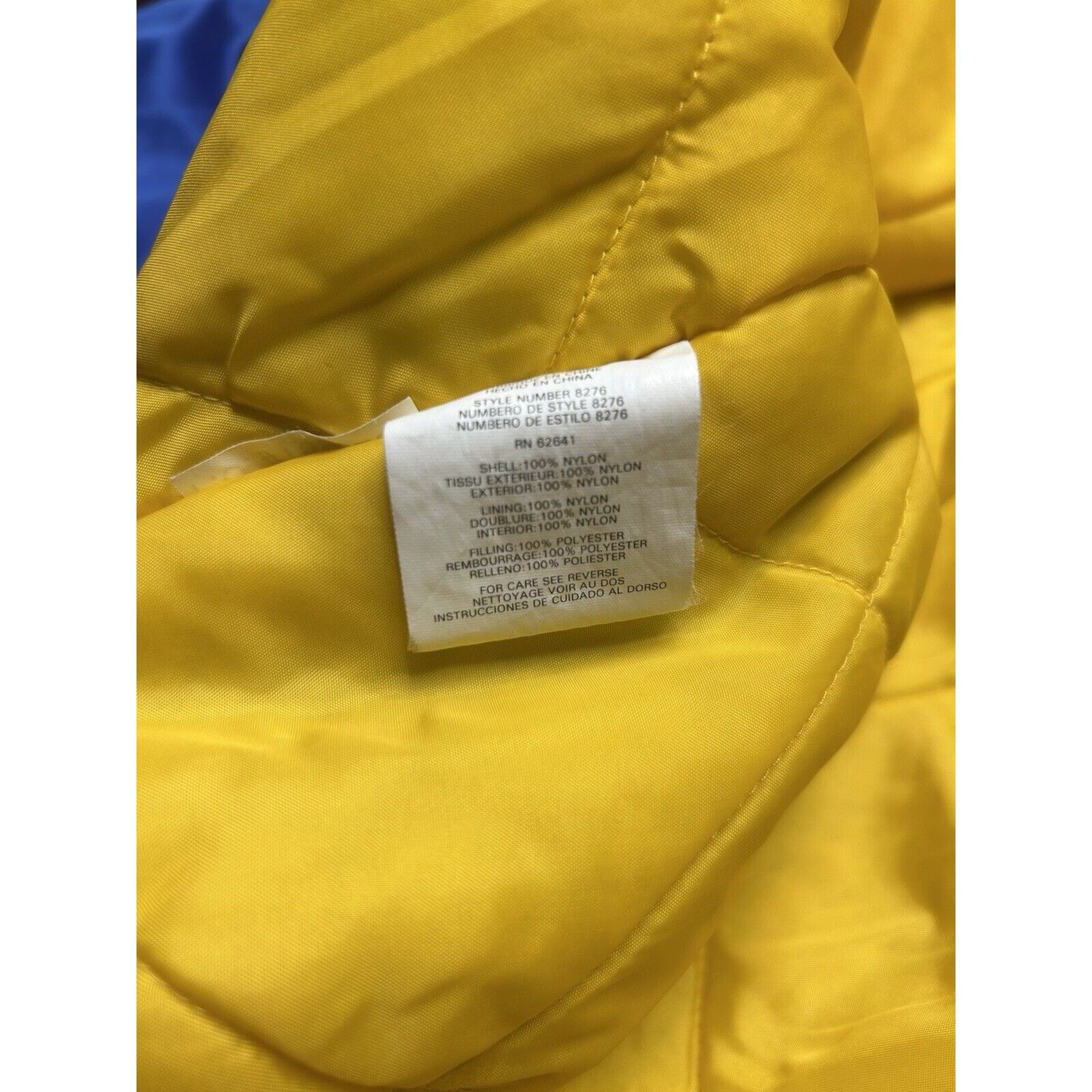 Nutmeg 90s/Y2K NASCAR Jeff Gordon #24 Nutmeg Racing Puffer Jacket Size US L / EU 52-54 / 3 - 4 Thumbnail
