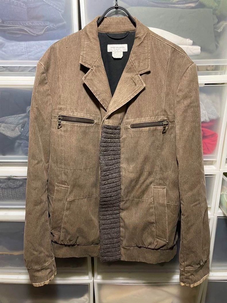Dries Van Noten dries van noten Brown jacket 2502-Nextarrow Size US S / EU 44-46 / 1 - 1 Thumbnail