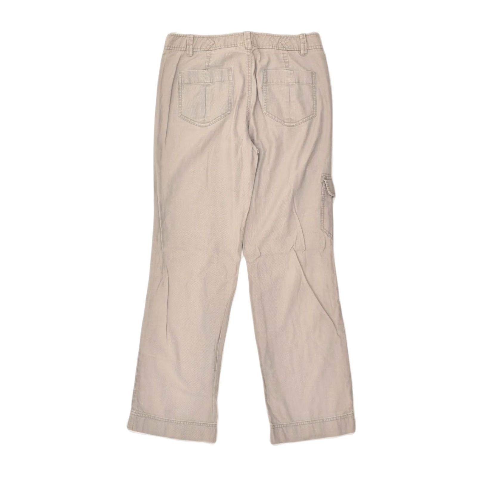 Eddie Bauer EDDIE BAUER Womens Mercer Fit Cargo Trousers US 6 Medium W28 L30 Grey AH41 Size 32" / US 10 / IT 46 - 2 Thumbnail