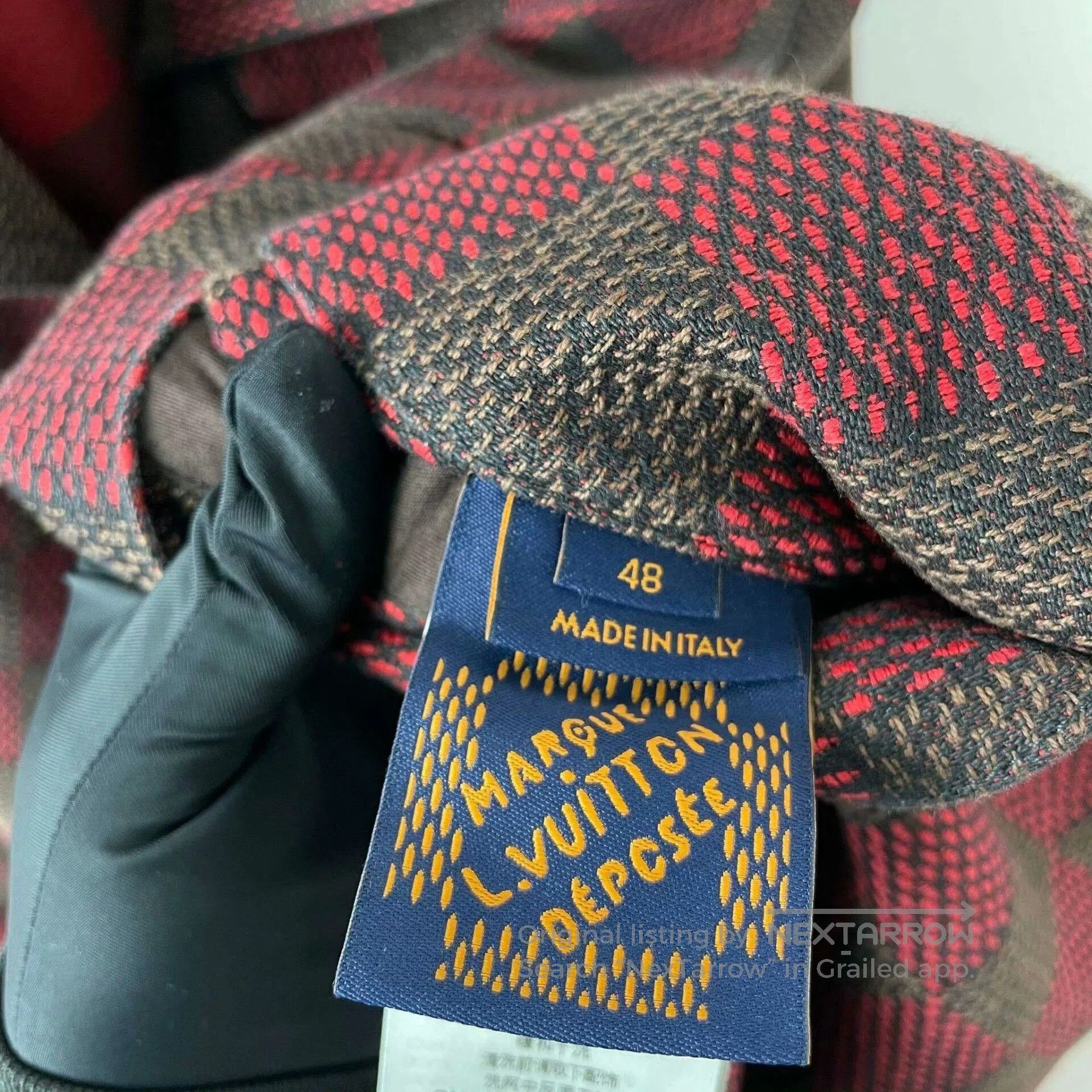 Louis Vuitton LV Red Pharrell Jacket. Size US M / EU 48-50 / 2 - 5 Thumbnail