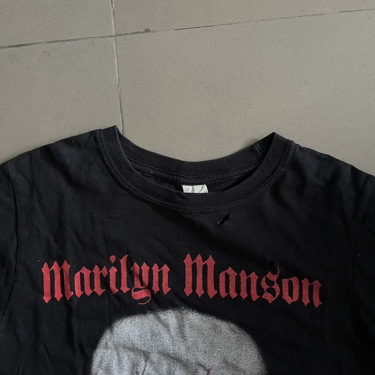 Gildan Vintage Marilyn Manson Shirt Band Tee Size US S / EU 44-46 / 1 - 1 Thumbnail