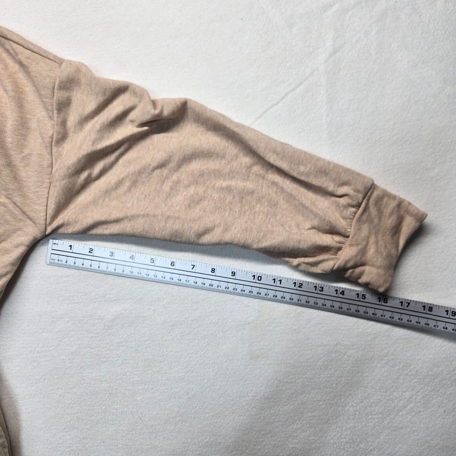 Vintage Time and Tru Women's Plus Size Sweater Dress 3XL Long Sleeve Knee Length with Pockets Tan Size XXL / US 16-18 / IT 52-54 - 6 Thumbnail