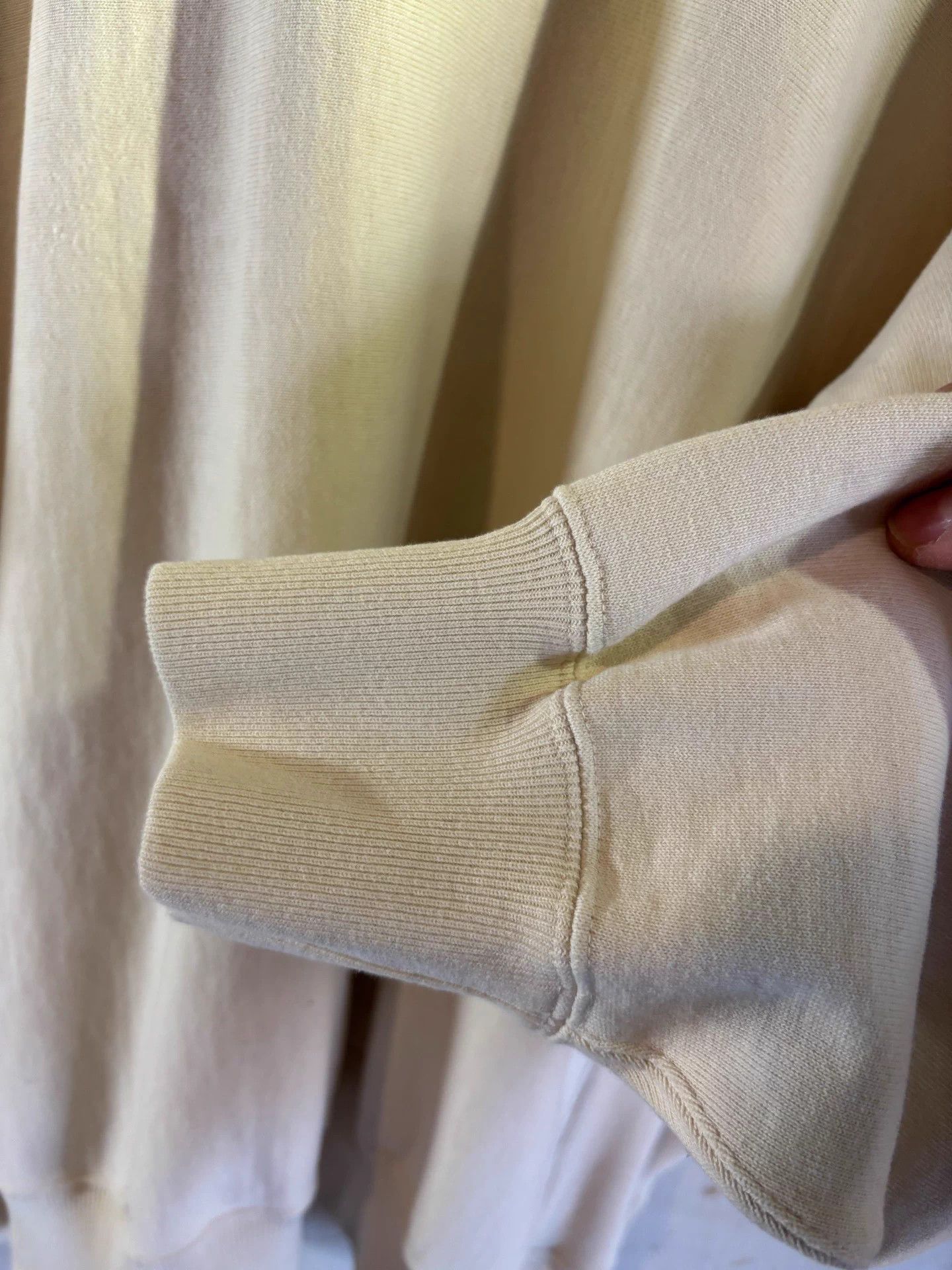 Auralee Auralee 25ss Garment Dyed Elastic High Gauge Sweatshirt Size US XXL / EU 58 / 5 - 7 Thumbnail