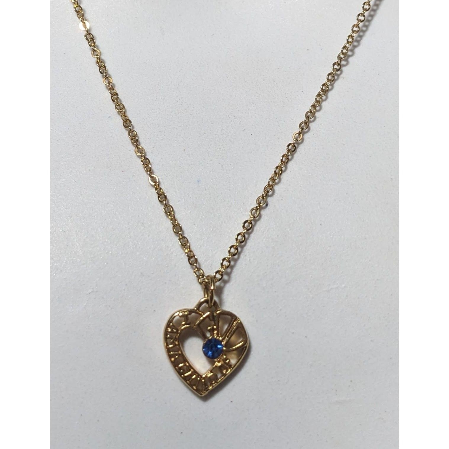Other Gold Heart Child Of God Pendant Necklace Size ONE SIZE - 5 Thumbnail