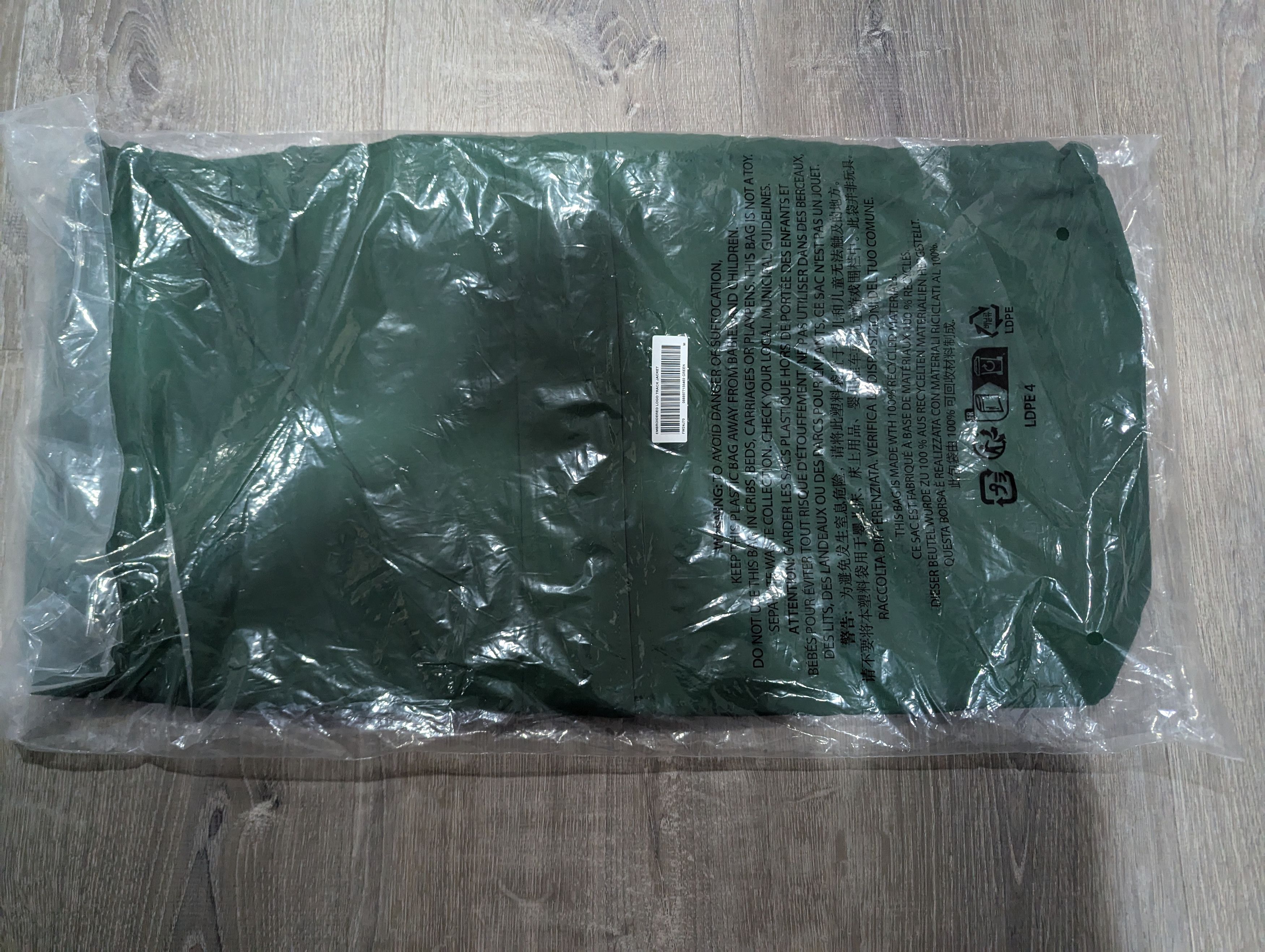 Supreme Supreme Spellout Embroidered Track Jacket (Dark Green) Size US M / EU 48-50 / 2 - 3 Thumbnail