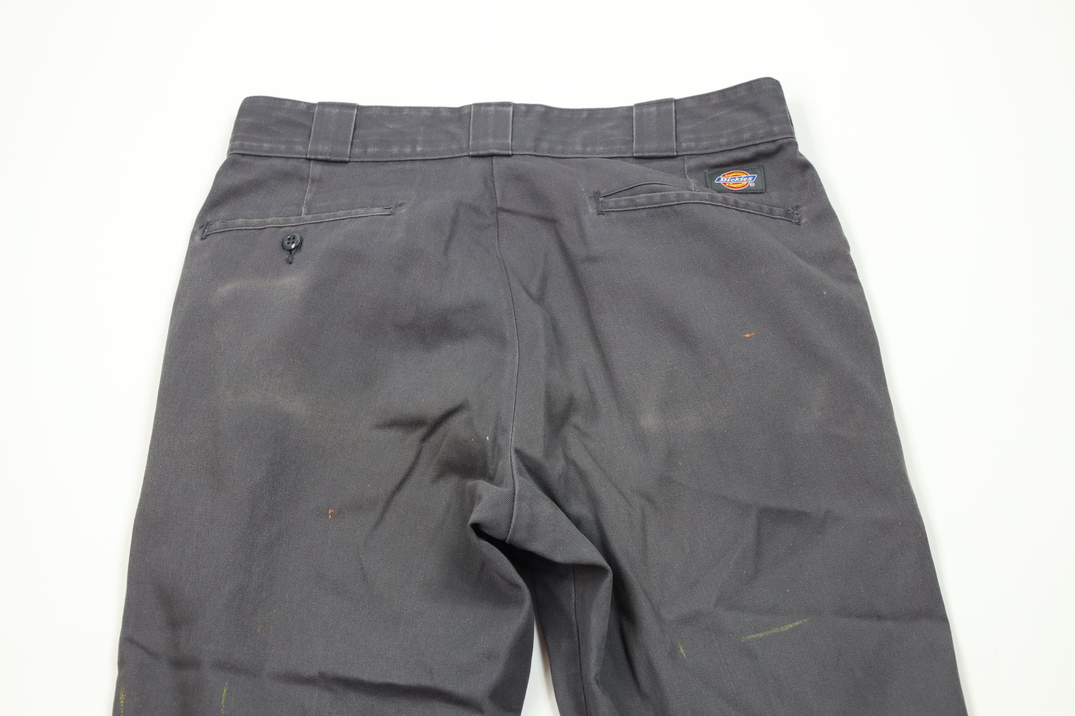 Dickies Vintage 90s Y2K Dickies Wide Leg Workwear Pants Gray Size US 32 / EU 48 - 11 Thumbnail