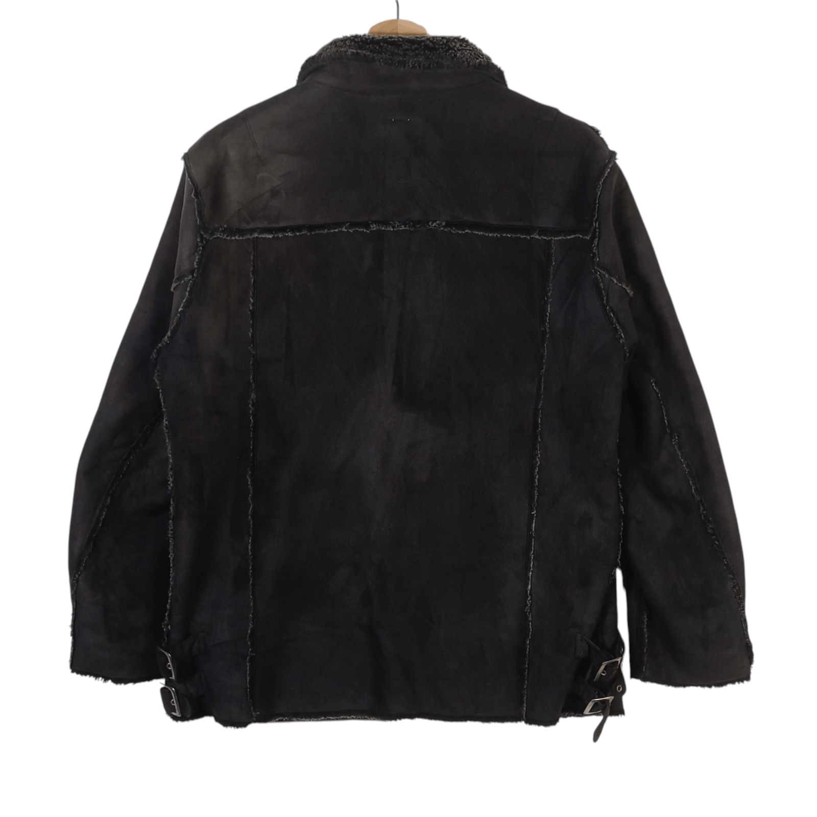 semanticdesign Semantic Design Burn Waxed Fur Jacket Size US M / EU 48-50 / 2 - 3 Thumbnail