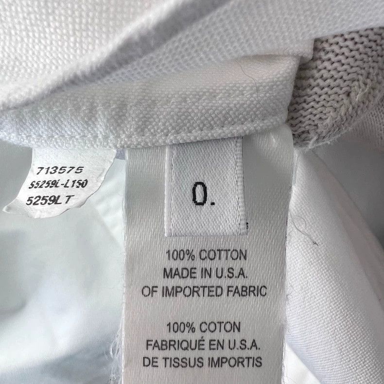 Thom Browne Thom browne White shirt with colorful stripes and double sl Size US XS / EU 42 / 0 - 4 Thumbnail