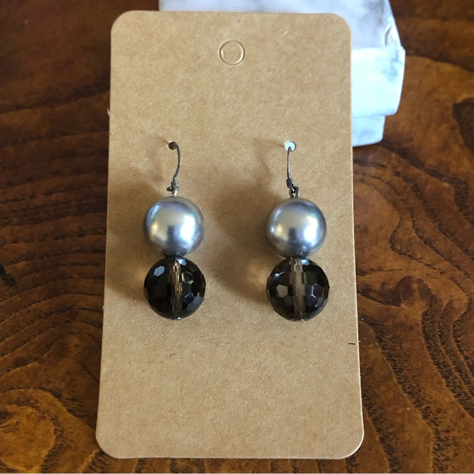 Handmade Hand crafted 925 sterling silver smoky quartz earrings Size ONE SIZE - 2 Thumbnail