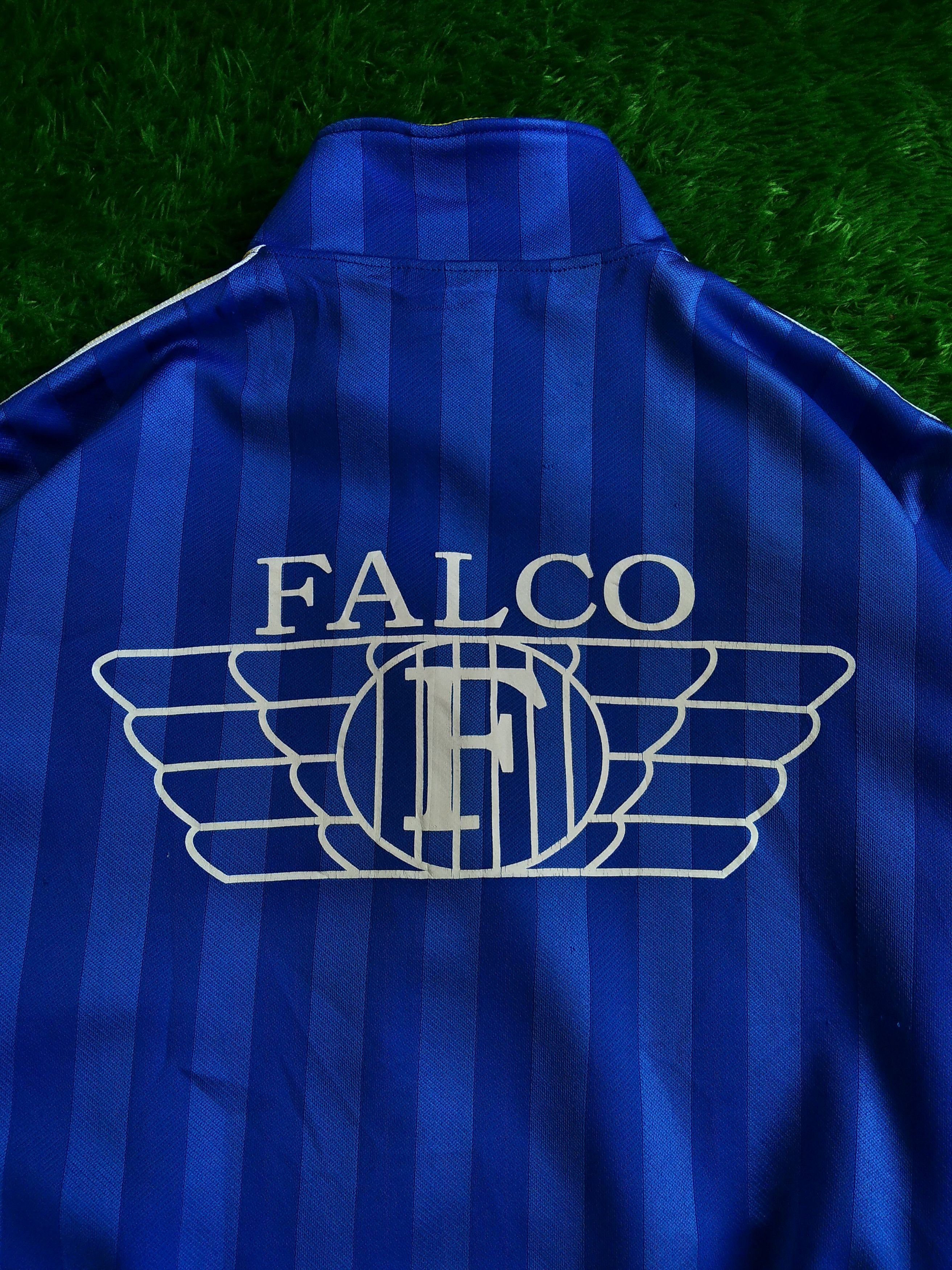 Asics 🔥RARE🔥Vtg 80s Asics Falco Tracktop Jacket Boxy Fit Size US L / EU 52-54 / 3 - 4 Thumbnail