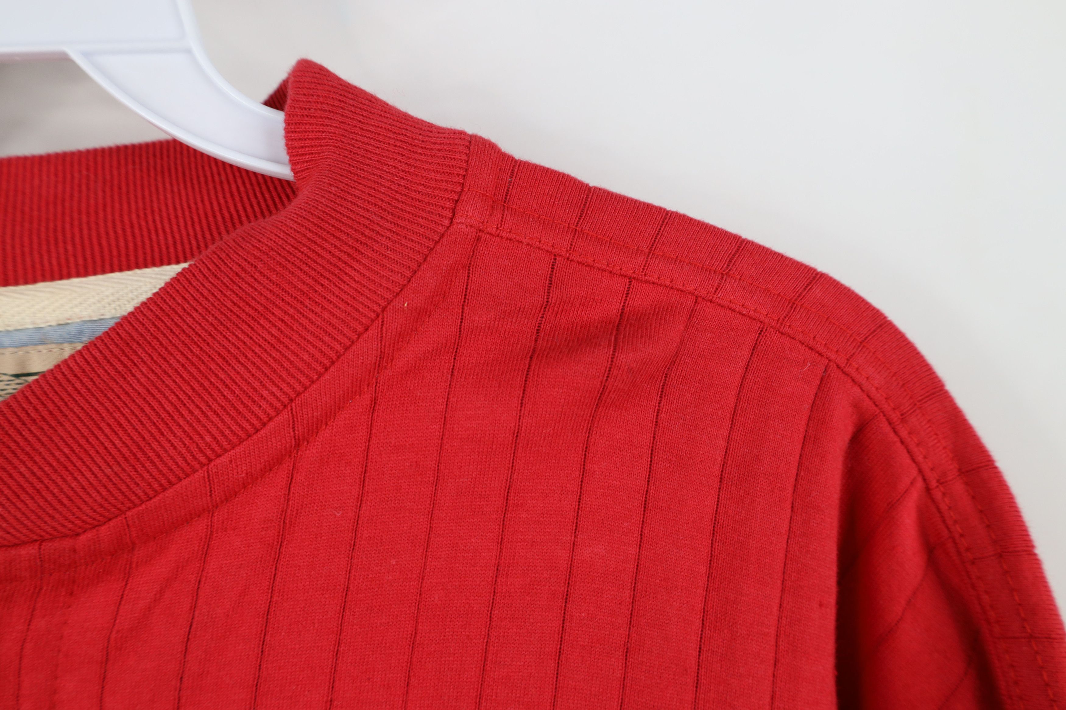 Vintage Vintage 90s Streetwear Striped Long Sleeve Henley T-Shirt Size US M / EU 48-50 / 2 - 6 Thumbnail