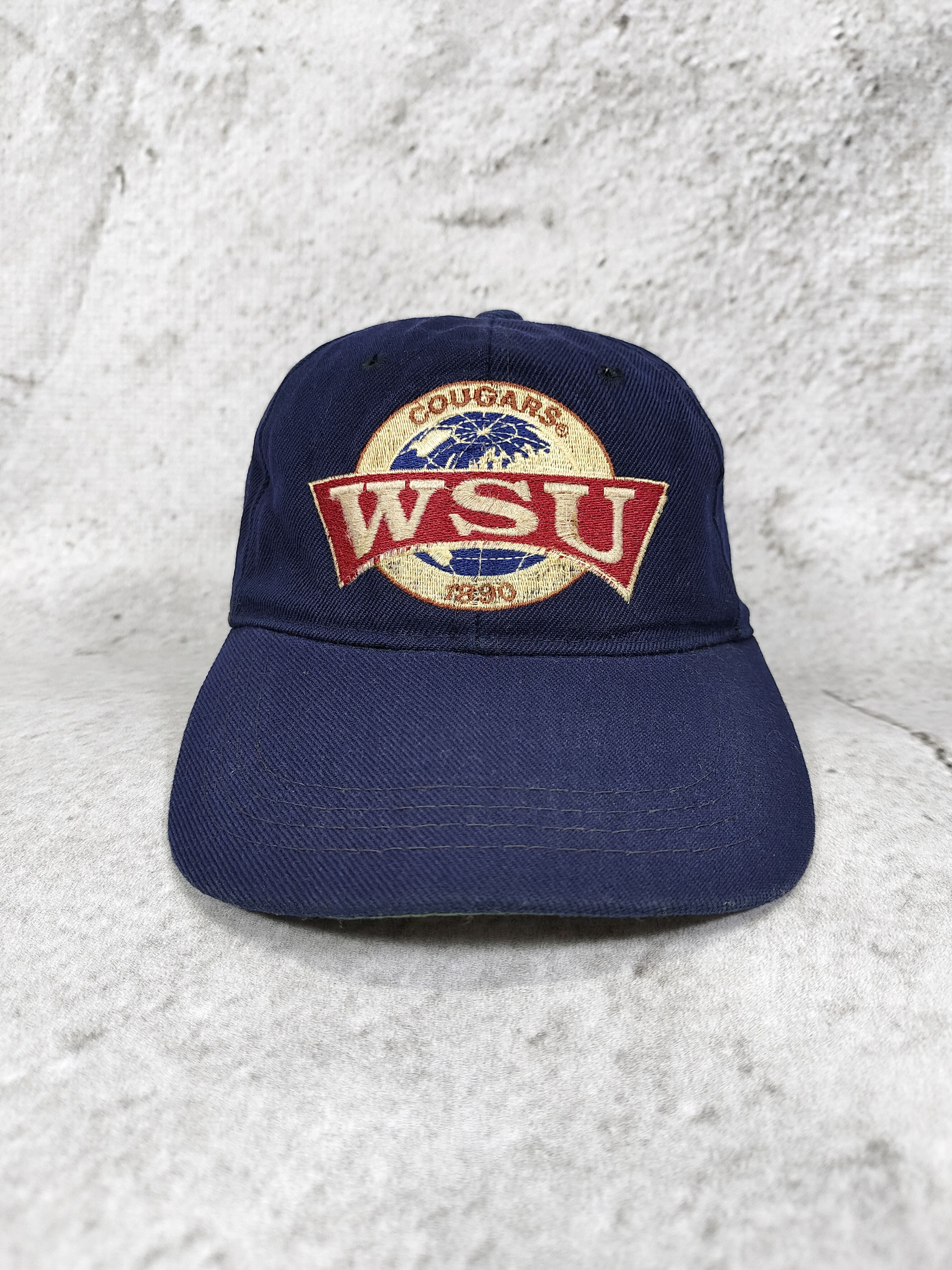 Vintage 90s Washington State University WSU Embroidered Logo Cap Size ONE SIZE - 1 Thumbnail
