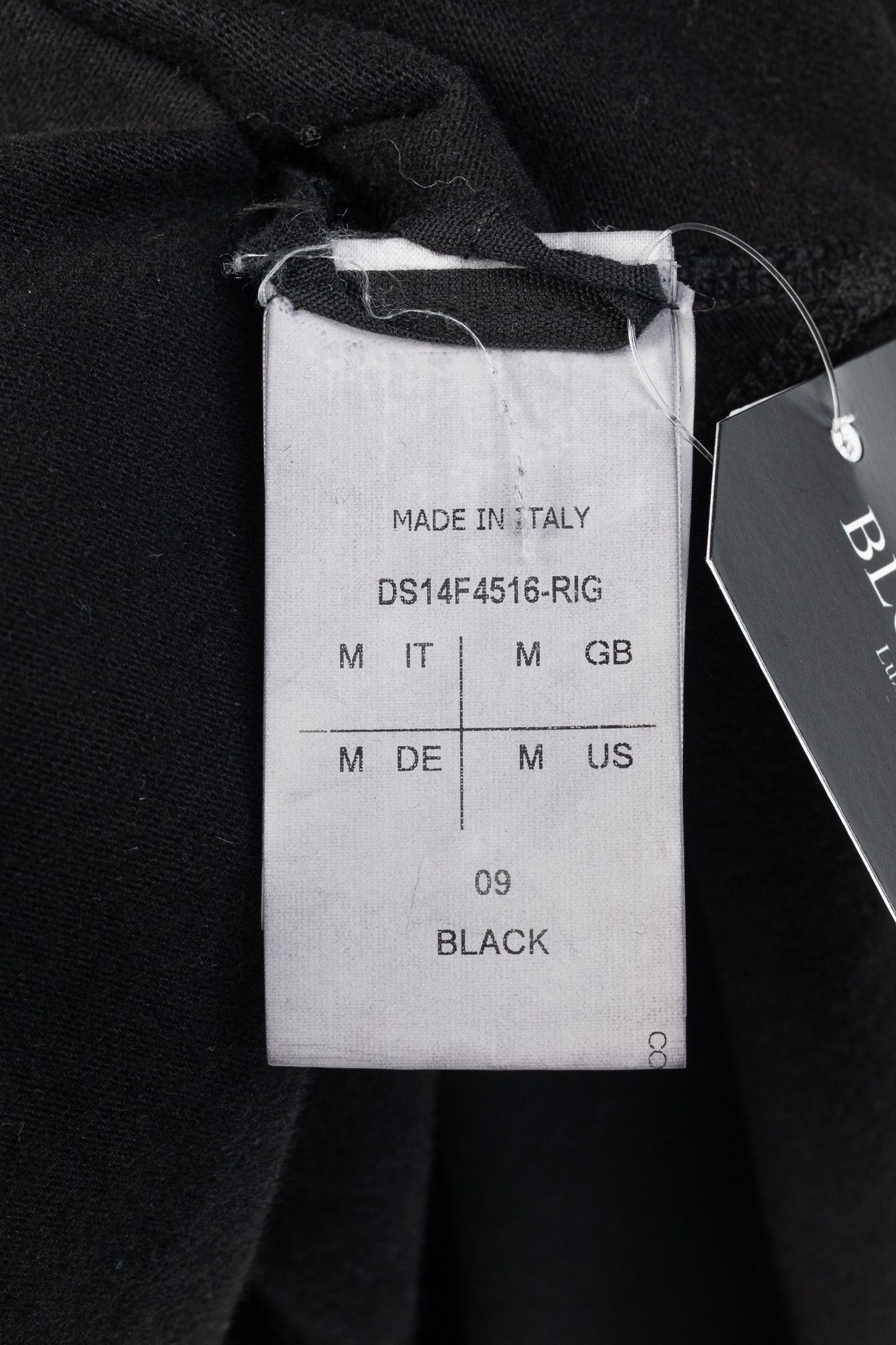 Rick Owens Drkshdw Rick Owens DRKSHDW AW/14 Black Cotton Long-Sleeve Midi Dress Size M / US 6-8 / IT 42-44 - 8 Thumbnail
