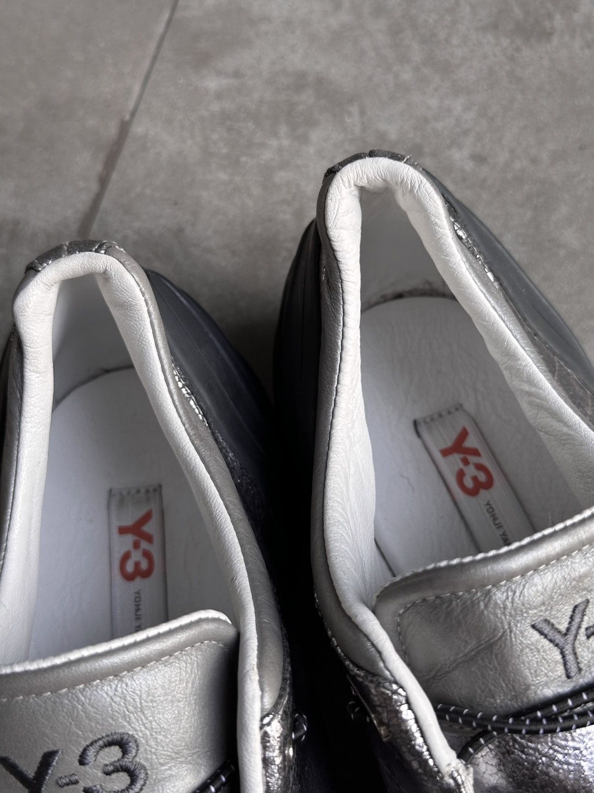 Y-3 2005 FUTURISTIC MULE SNEAKERS Size US 11.5 / EU 44-45 - 6 Thumbnail