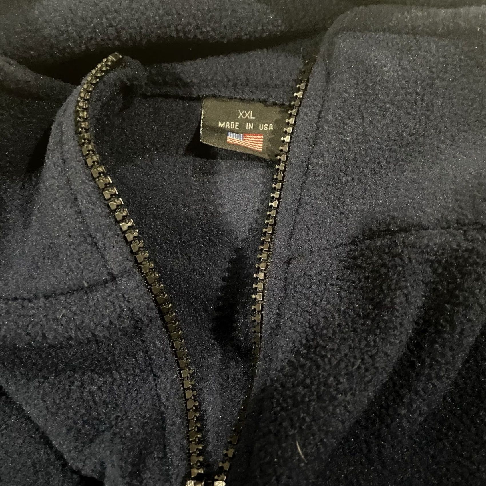 Vintage VINTAGE USA Olympics Rings Fleece Pullover Navy Blue 2XL Logo Embroidered 1/4 Zip Adult Unisex Sweater 80s 90s Classic Sports Blue Size US XXL / EU 58 / 5 - 5 Thumbnail