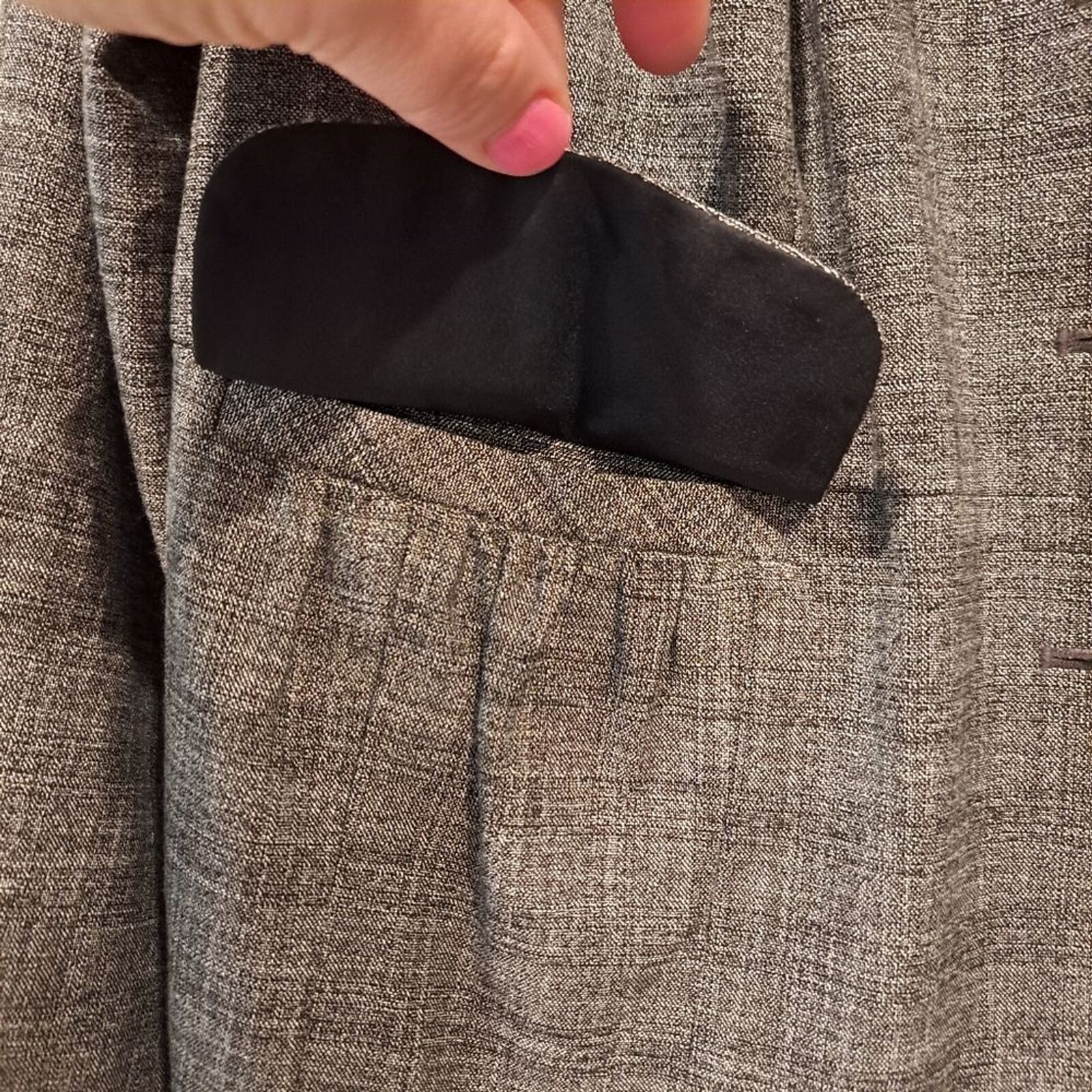 Nordstrom Halogen business casual blazer coat jacket gray plus-14W Size XL / US 12-14 / IT 48-50 - 8 Thumbnail
