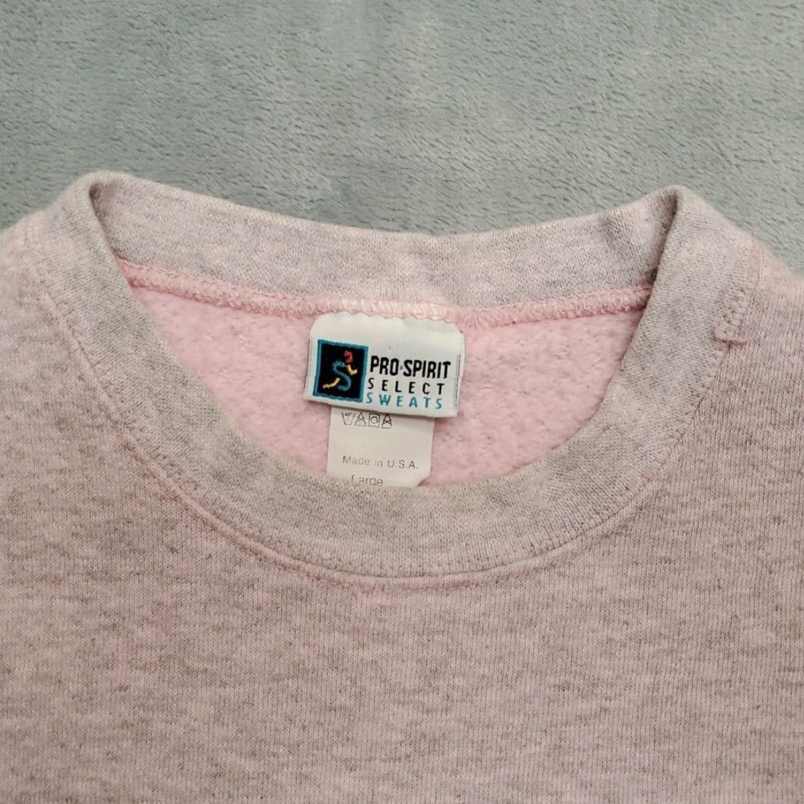 Vintage VINTAGE Pro Spirit Sweatshirt Women L Pink 80s 90s Made in USA Sweatshirt Casual Men’s/Women’s? Size L / US 10 / IT 46 - 4 Thumbnail