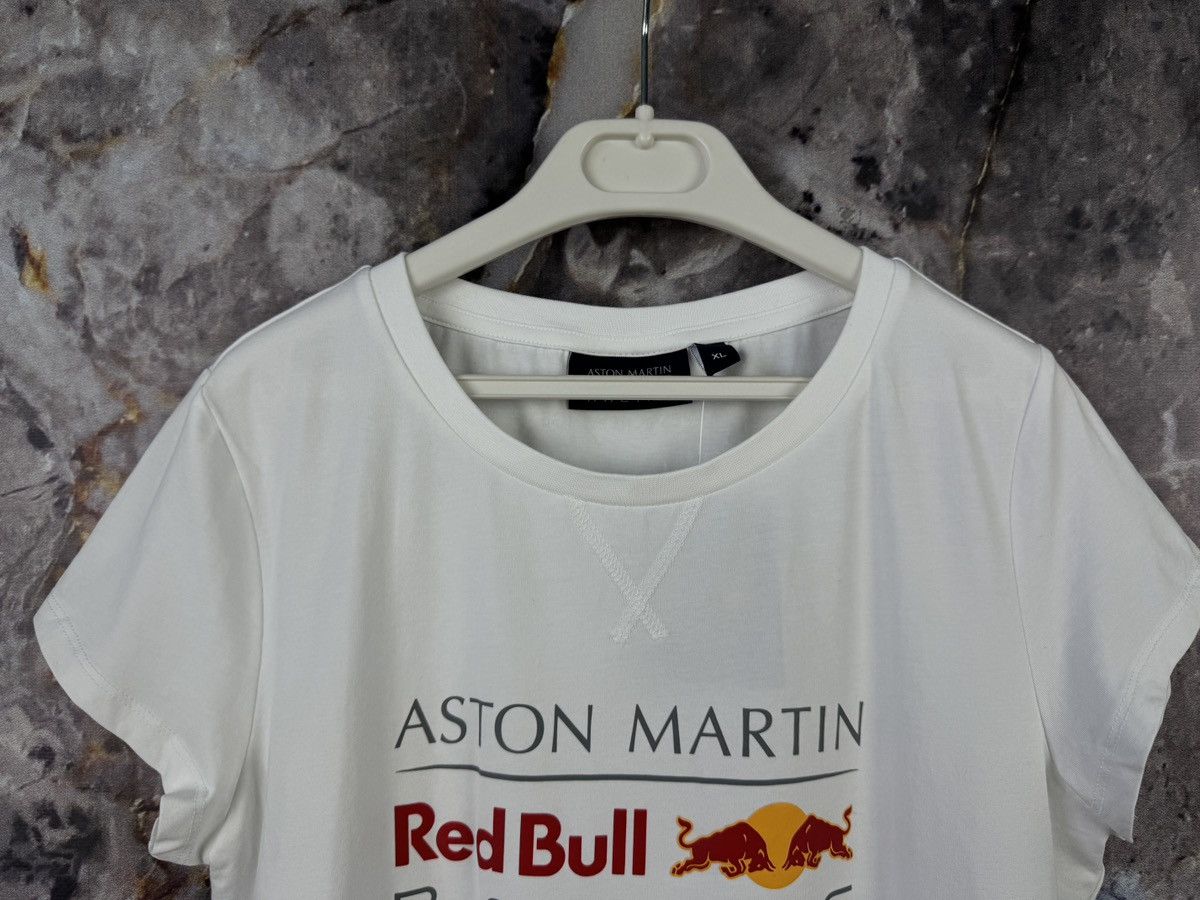 Red Bull Aston Martin Red Bull Racing Women’s White T-Shirt Logo Tee Size XL / US 12-14 / IT 48-50 - 3 Thumbnail