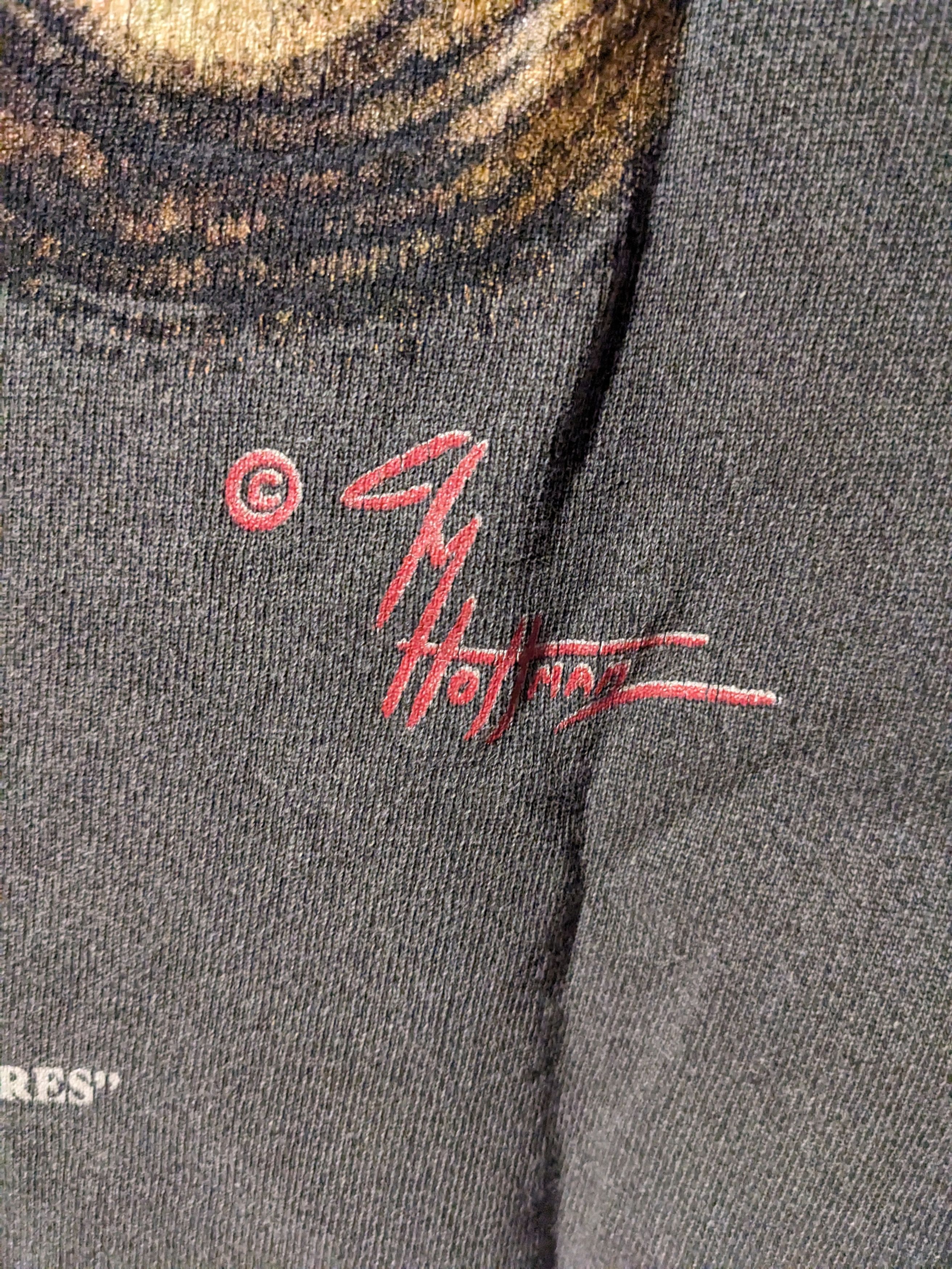 Gildan Vintage 90s North American Carnivores Earth Tones Sweatshirt Size US XL / EU 56 / 4 - 4 Thumbnail