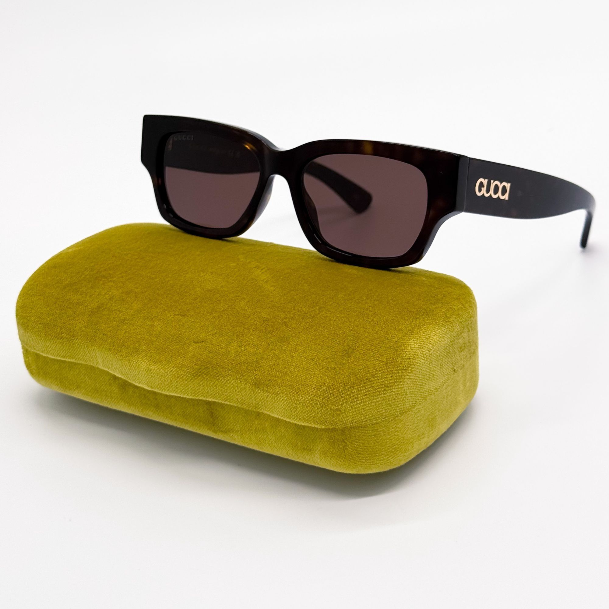 Gucci NEW GUCCI GG1794S 002 UNISEX HAVANA BROWN SUNGLASSES GUCCI Size ONE SIZE - 1 Thumbnail
