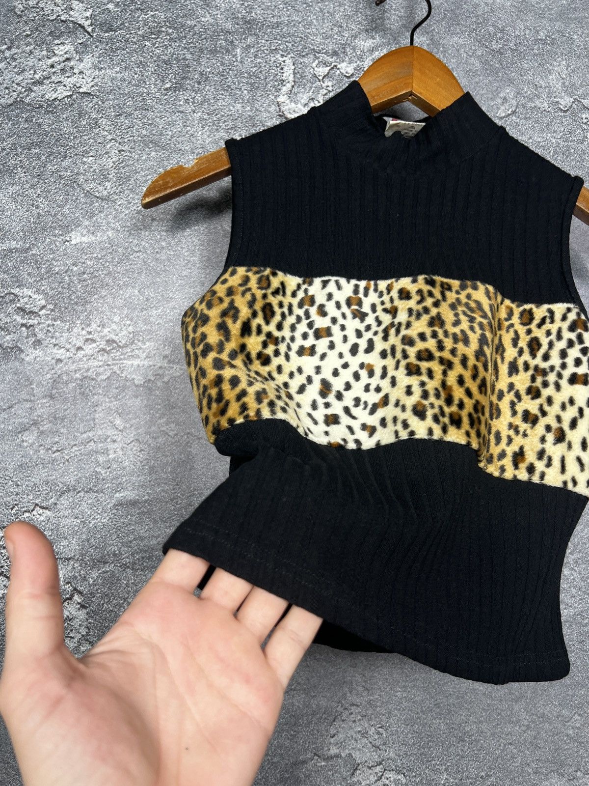 Morgan De Toi Vintage Y2K Morgan De Toi Leopard Print Vest Tank Top Size S Size S / US 4 / IT 40 - 9 Thumbnail