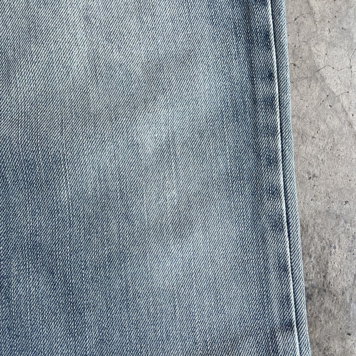 Edwin 🔥Vintage Edwin 403 Stoned Washed Distress Denim Jeans Size US 35 - 8 Thumbnail