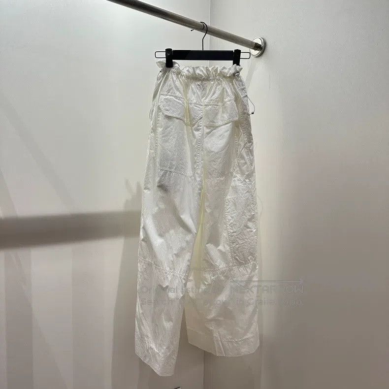Hermes Hermes Drawstring Elastic Waist Pleated Long Pants Size 42" / US 20 - 2 Thumbnail