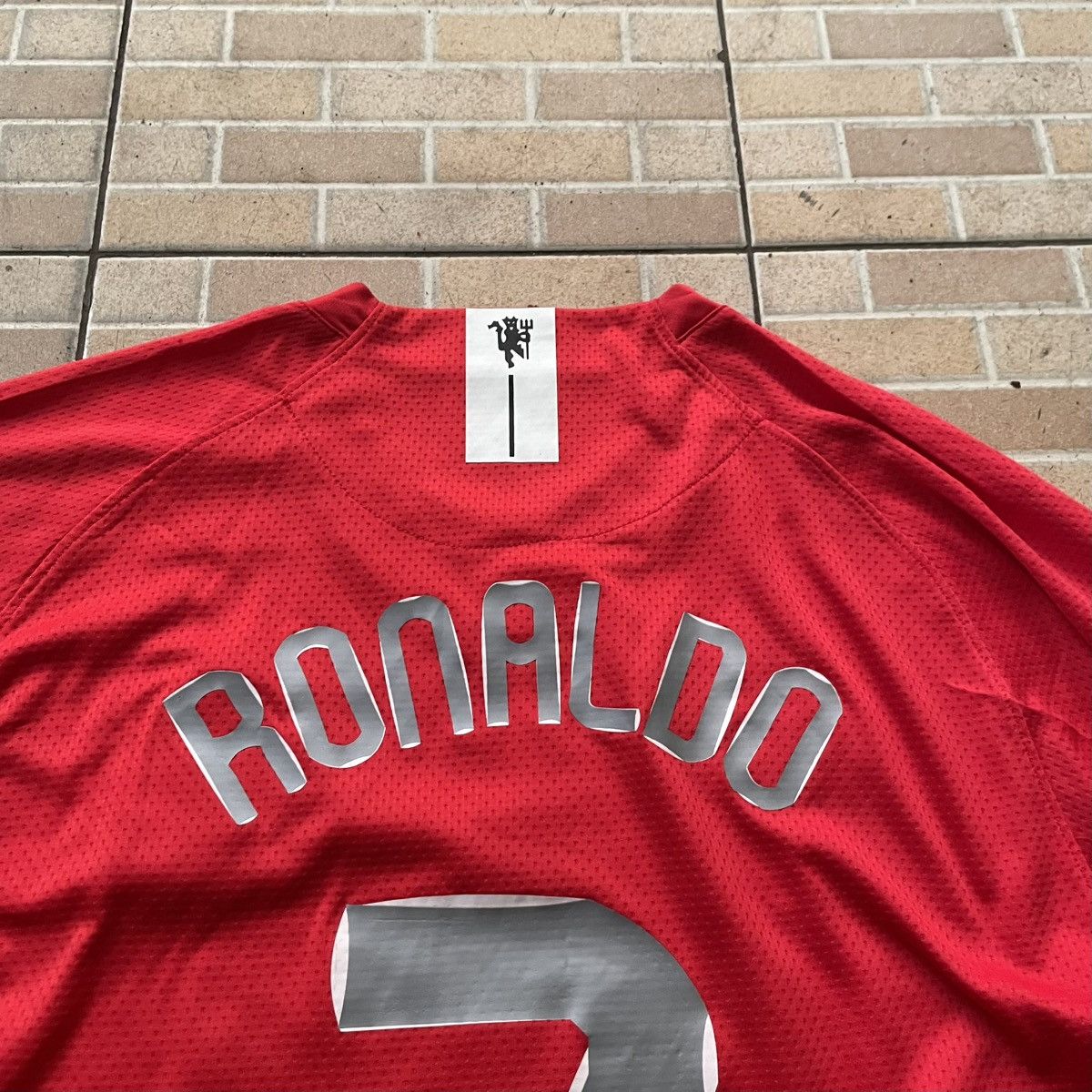 Nike 2007 2008 MUFC 7 Ronaldo Jersey Home UCL Size US L / EU 52-54 / 3 - 19 Thumbnail