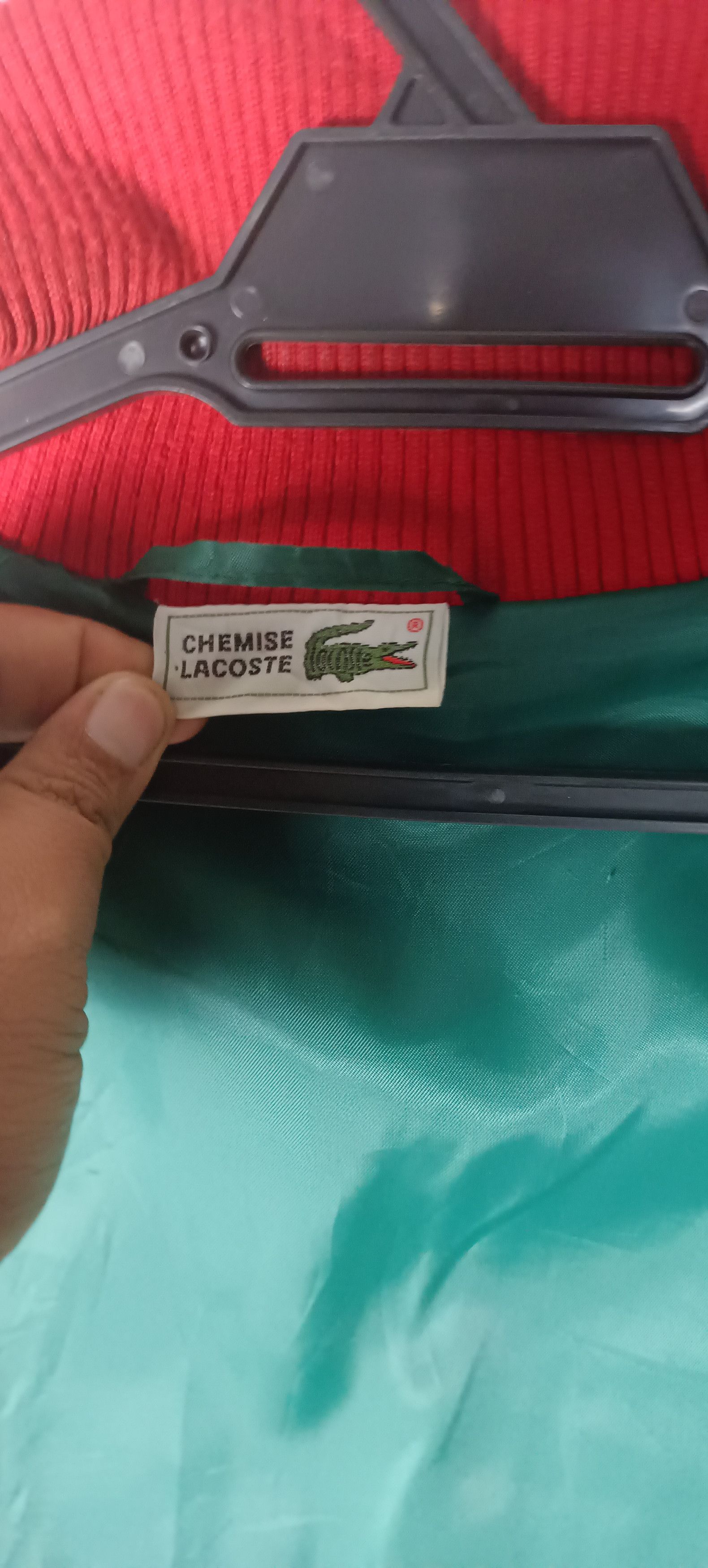 Lacoste RARE🔥 Chemise Lacoste Club Bomber Wool Jacket Size US L / EU 52-54 / 3 - 11 Thumbnail